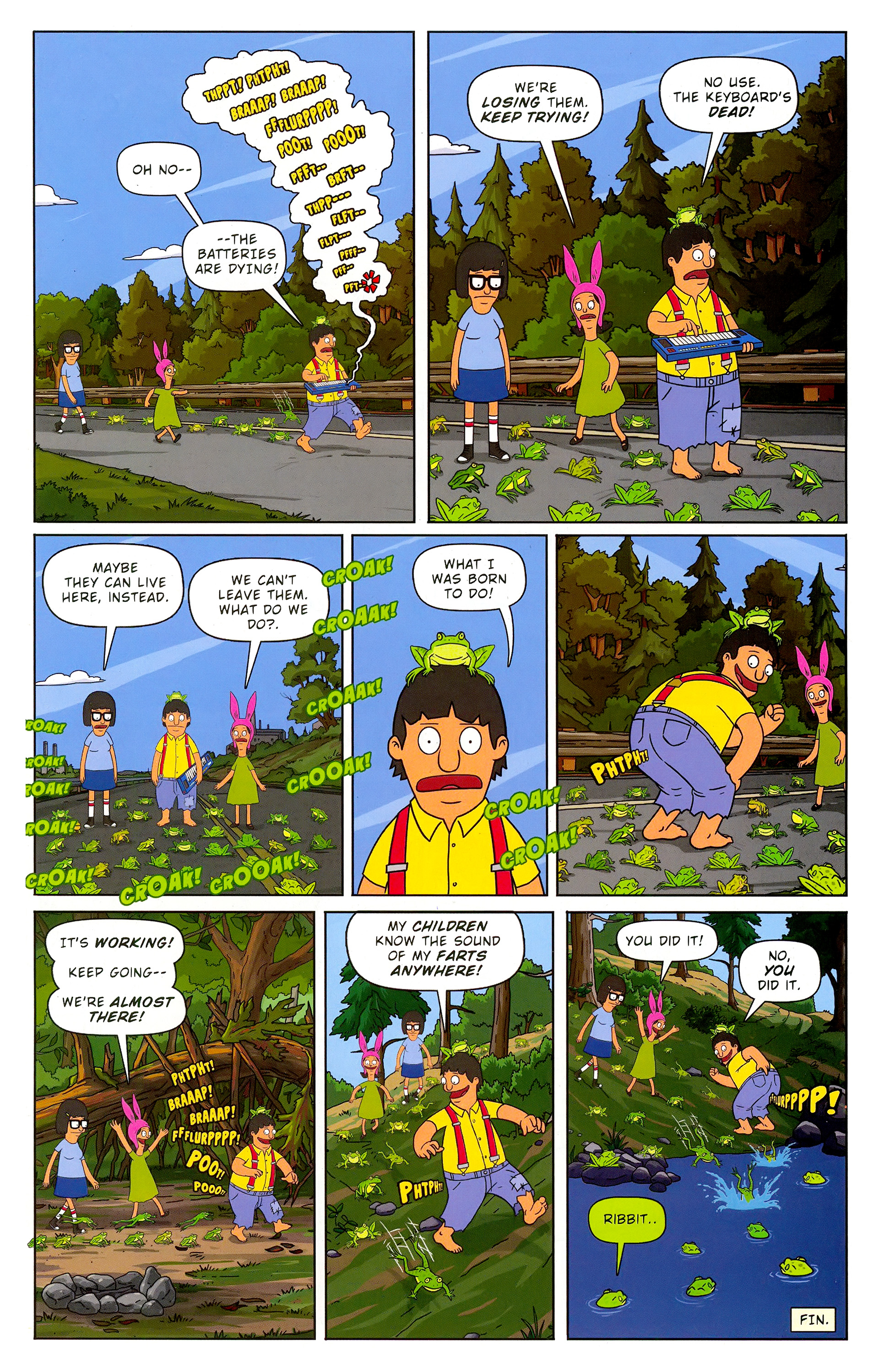 Read online Free Comic Book Day 2015 comic -  Issue # Bob's Burgers - 28