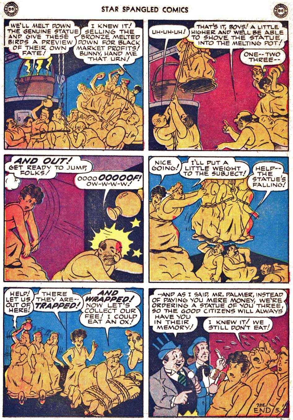 Read online Star Spangled Comics comic -  Issue #58 - 28