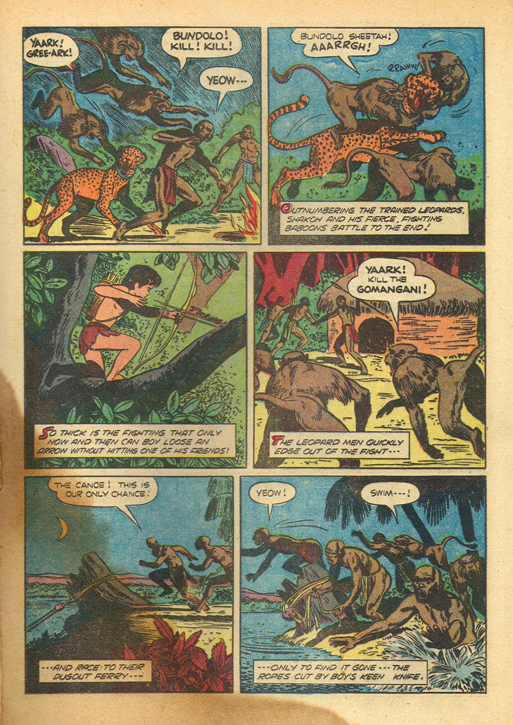 Read online Tarzan (1948) comic -  Issue #54 - 25