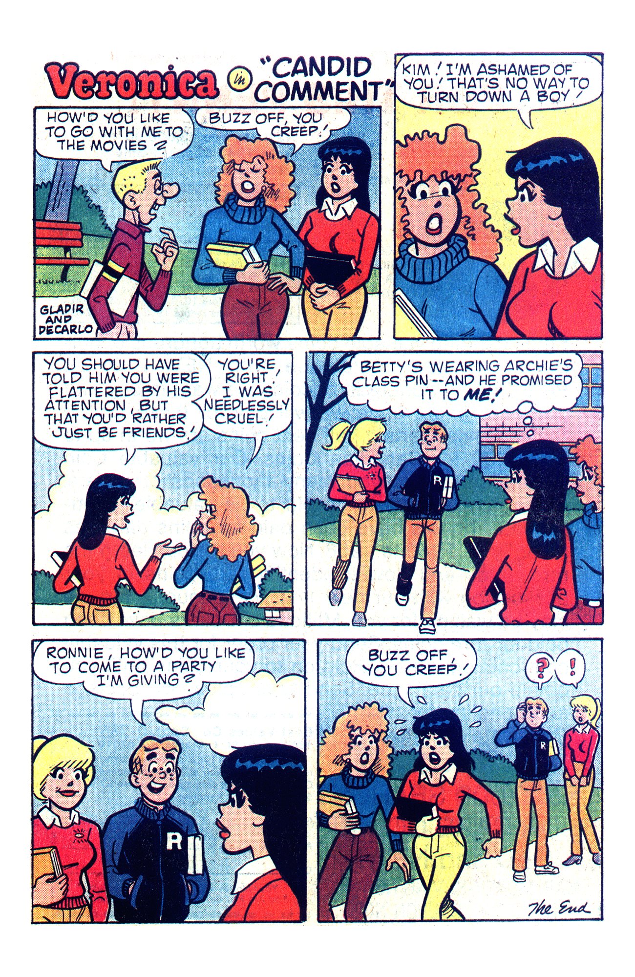 Read online Archie's Girls Betty and Veronica comic -  Issue #328 - 27