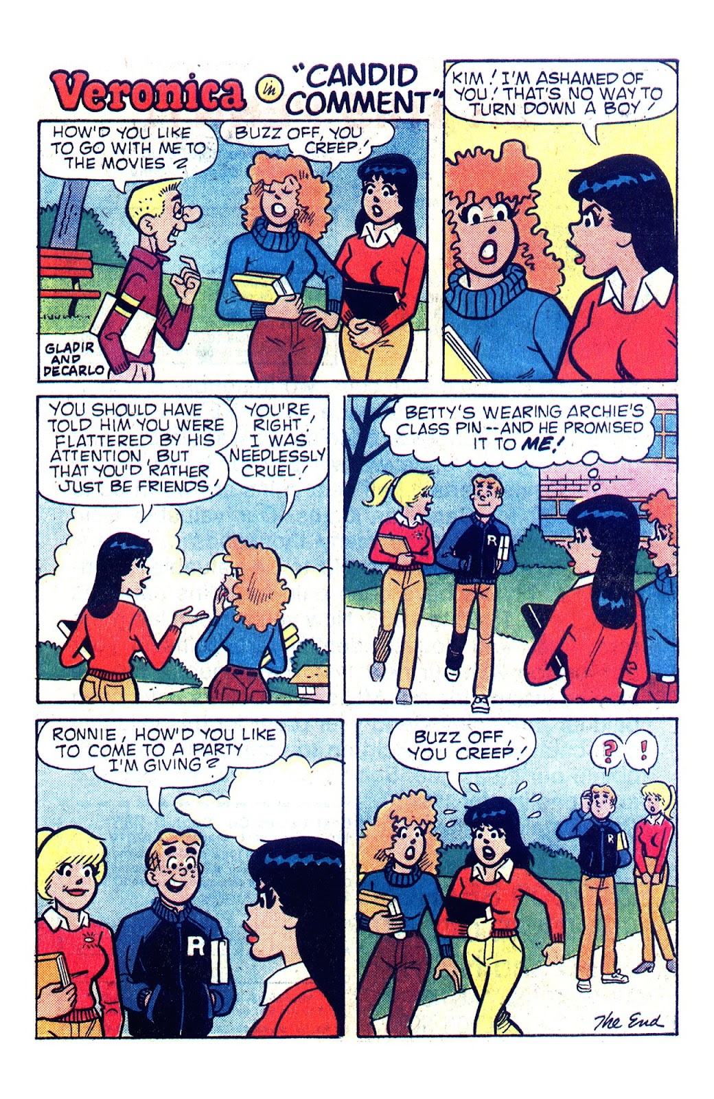 Archie's Girls Betty and Veronica issue 328 - Page 27