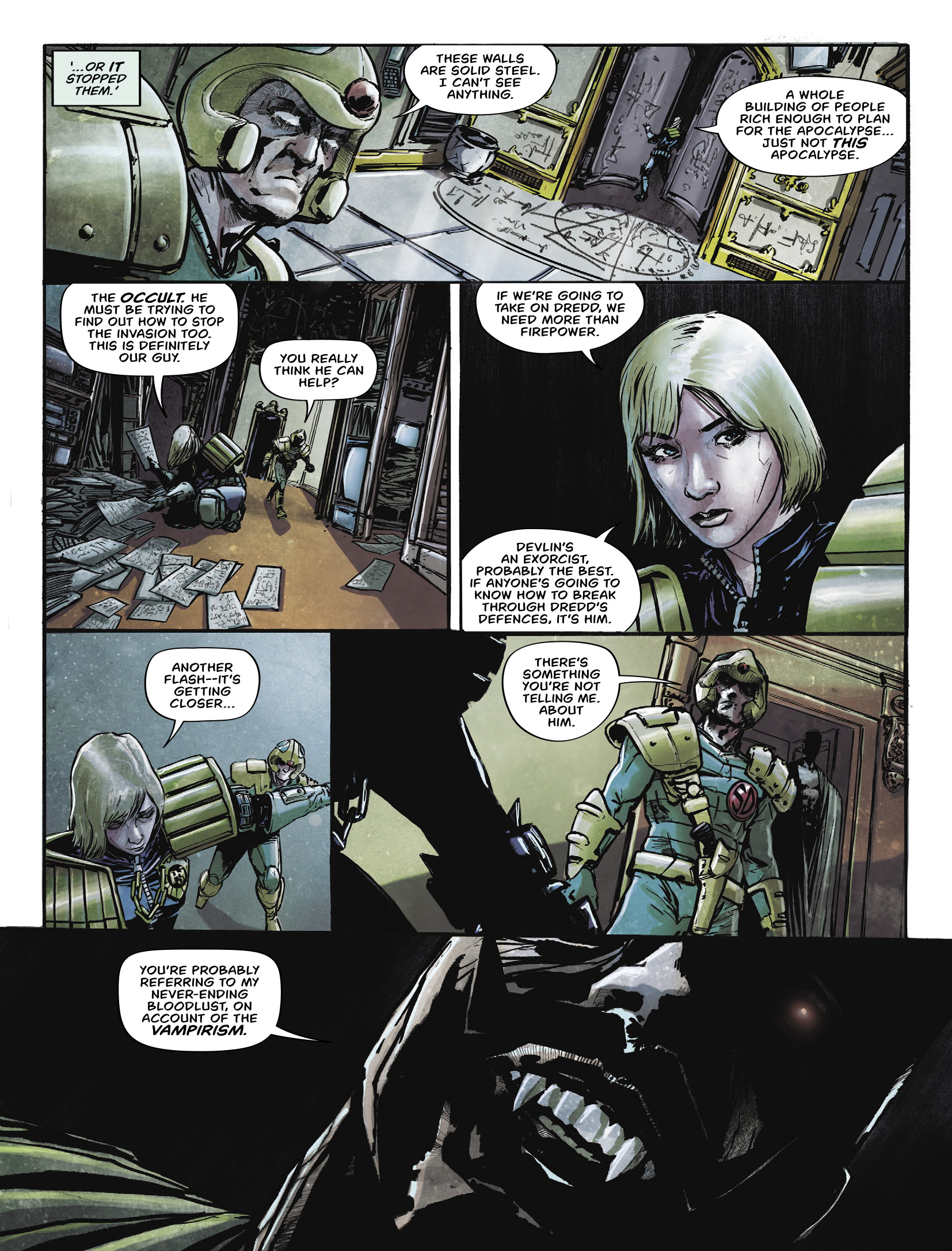 Read online Judge Dredd Megazine (Vol. 5) comic -  Issue #448 - 38