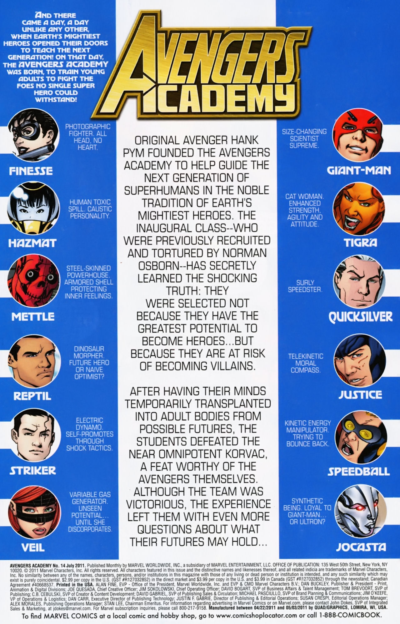 Read online Avengers Academy comic -  Issue #14 - 3
