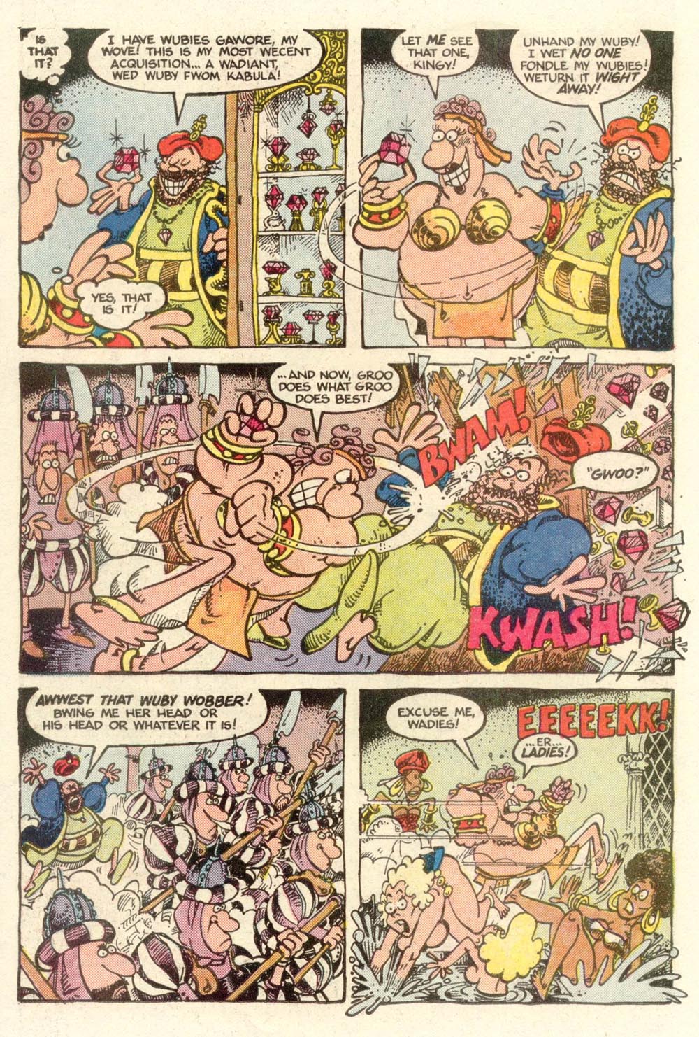 Read online Sergio Aragonés Groo the Wanderer comic -  Issue #6 - 18