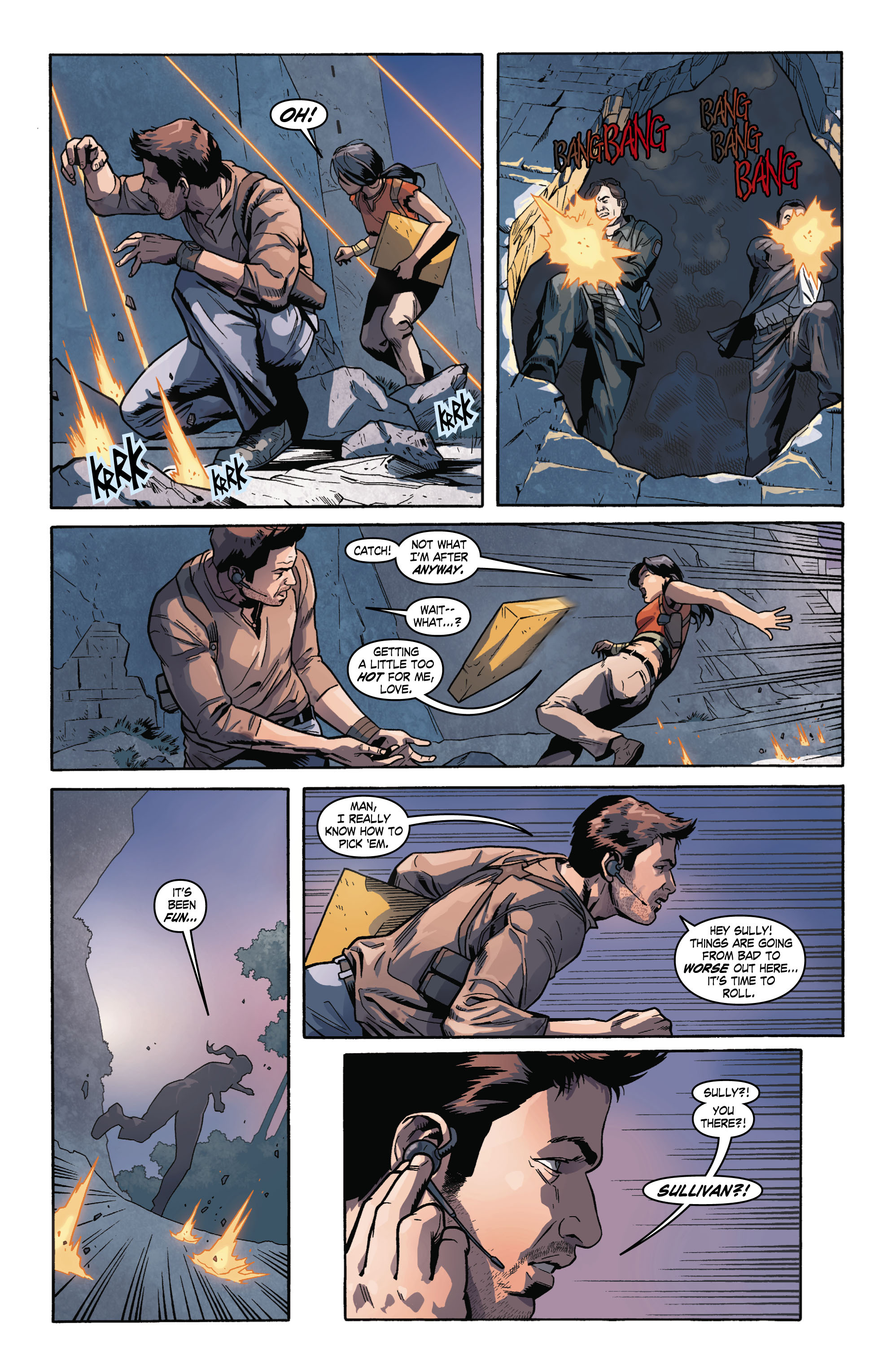 Read online Uncharted comic -  Issue #2 - 14