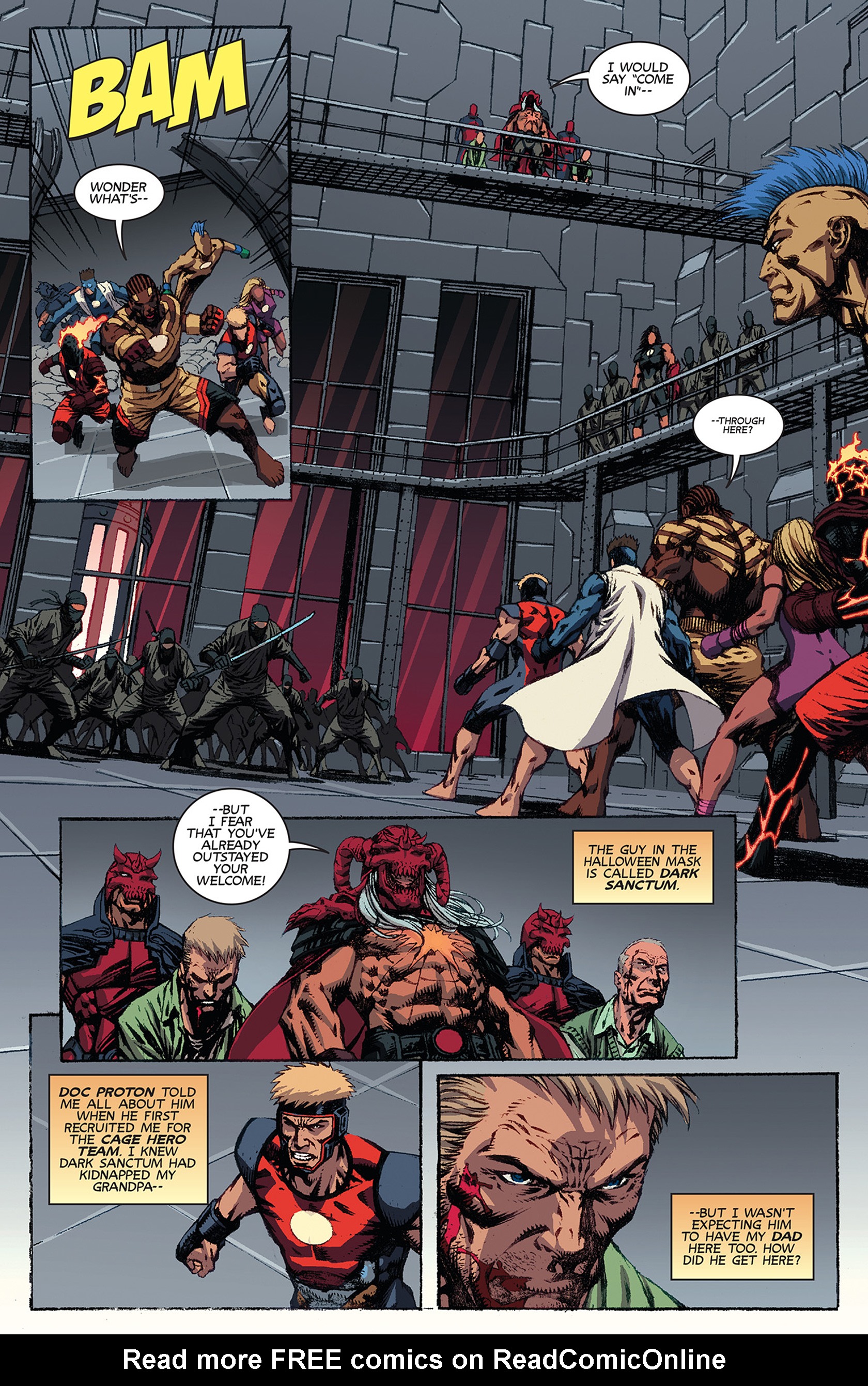 Read online Cage Hero comic -  Issue #4 - 8