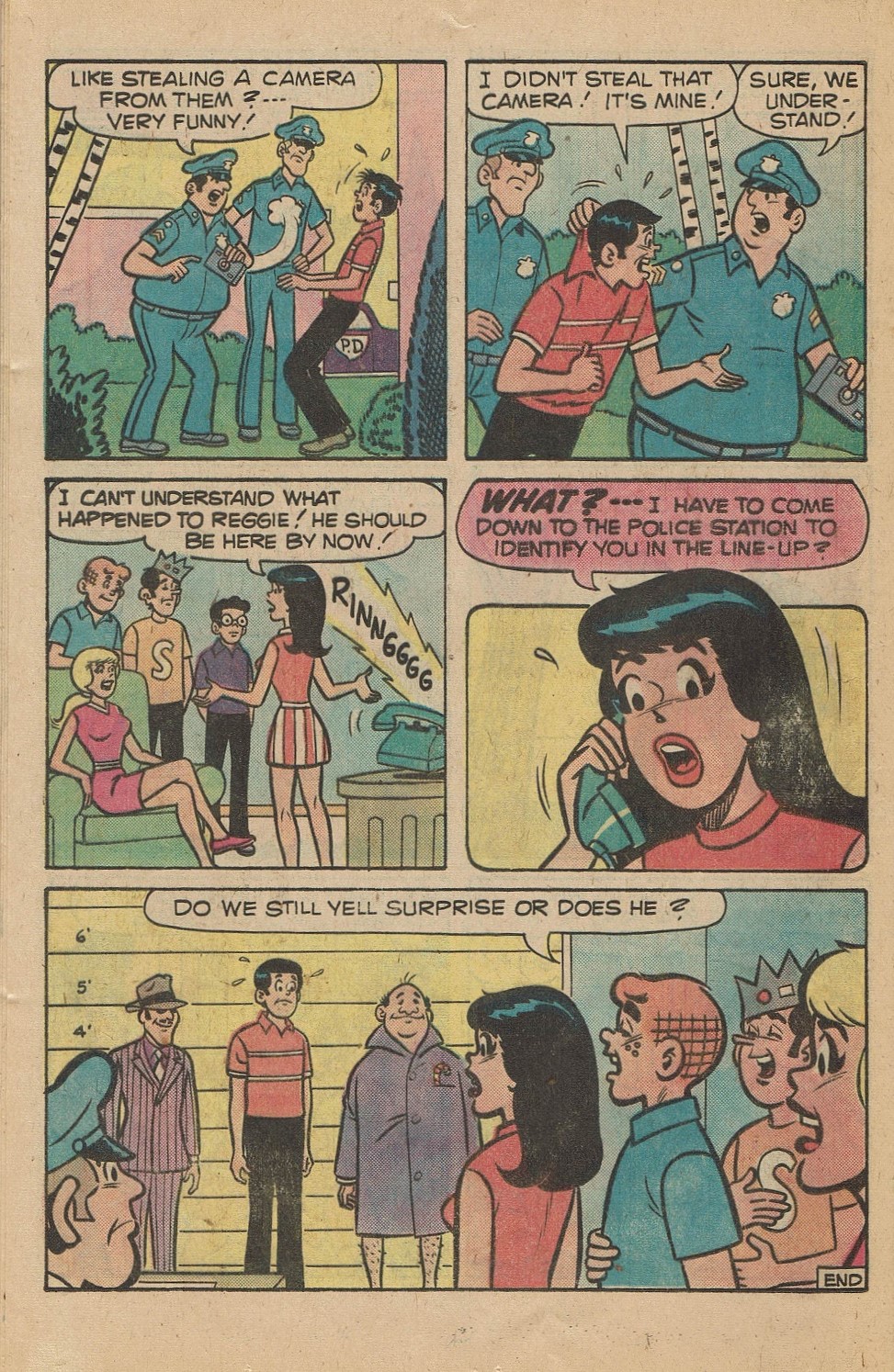 Read online Reggie and Me (1966) comic -  Issue #101 - 24
