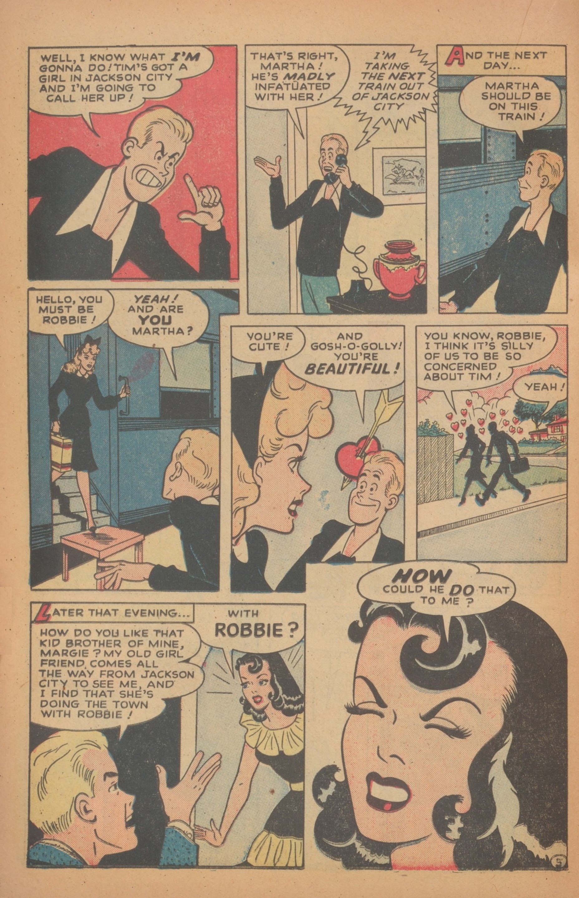 Read online Margie Comics comic -  Issue #46 - 34