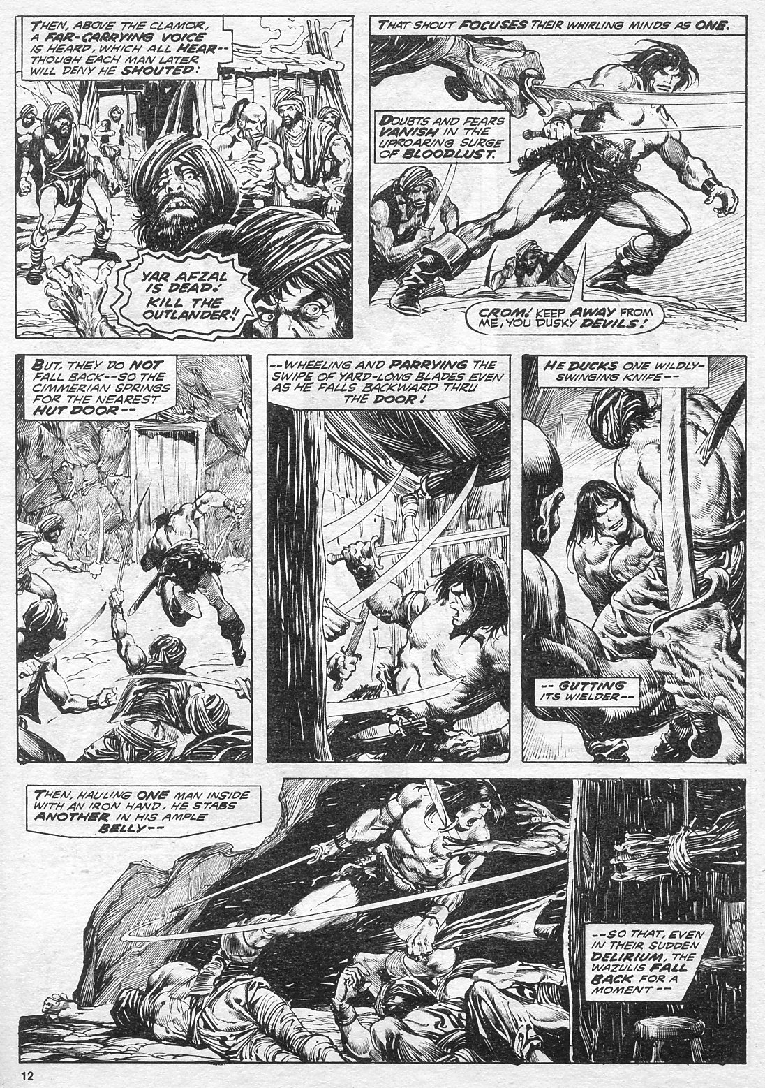 Read online The Savage Sword Of Conan comic -  Issue #17 - 12