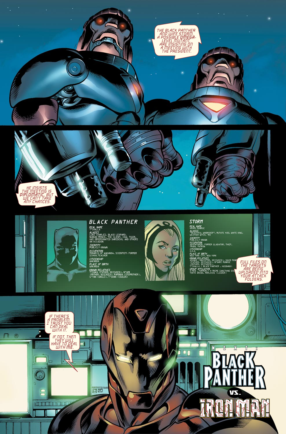 Read online Black Panther (2005) comic -  Issue #21 - 24