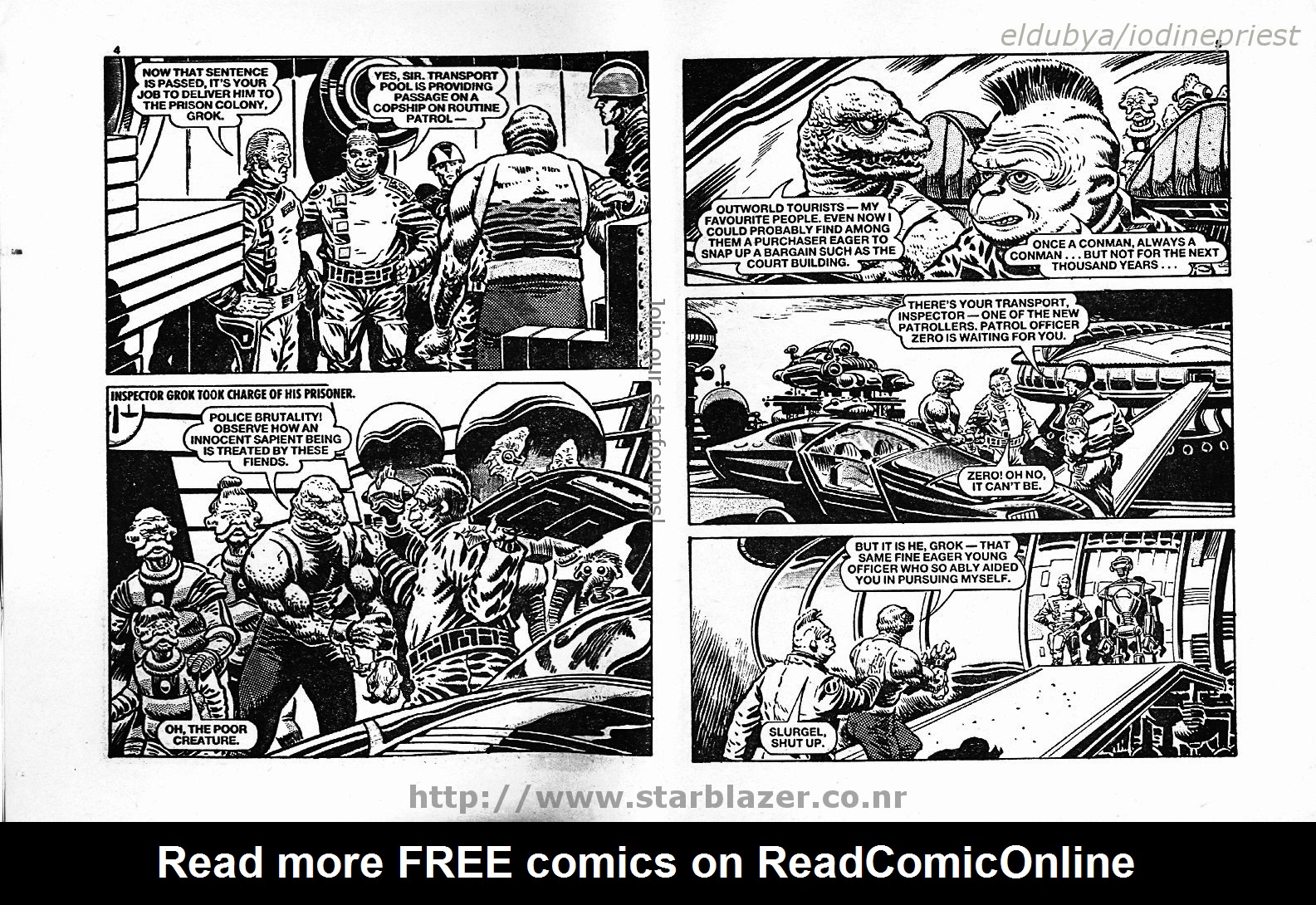 Read online Starblazer comic -  Issue #278 - 4