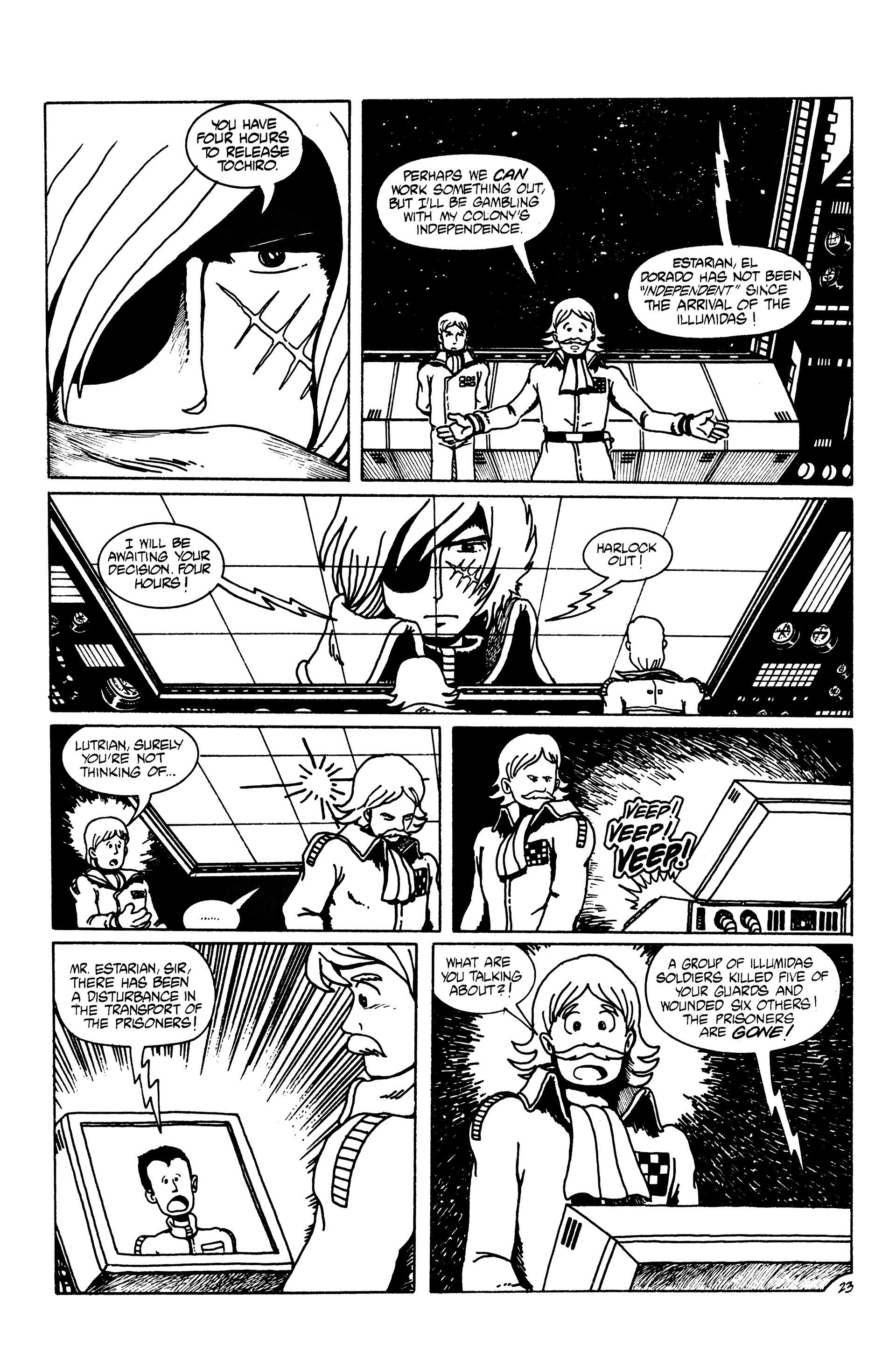 Read online Captain Harlock comic -  Issue #8 - 29