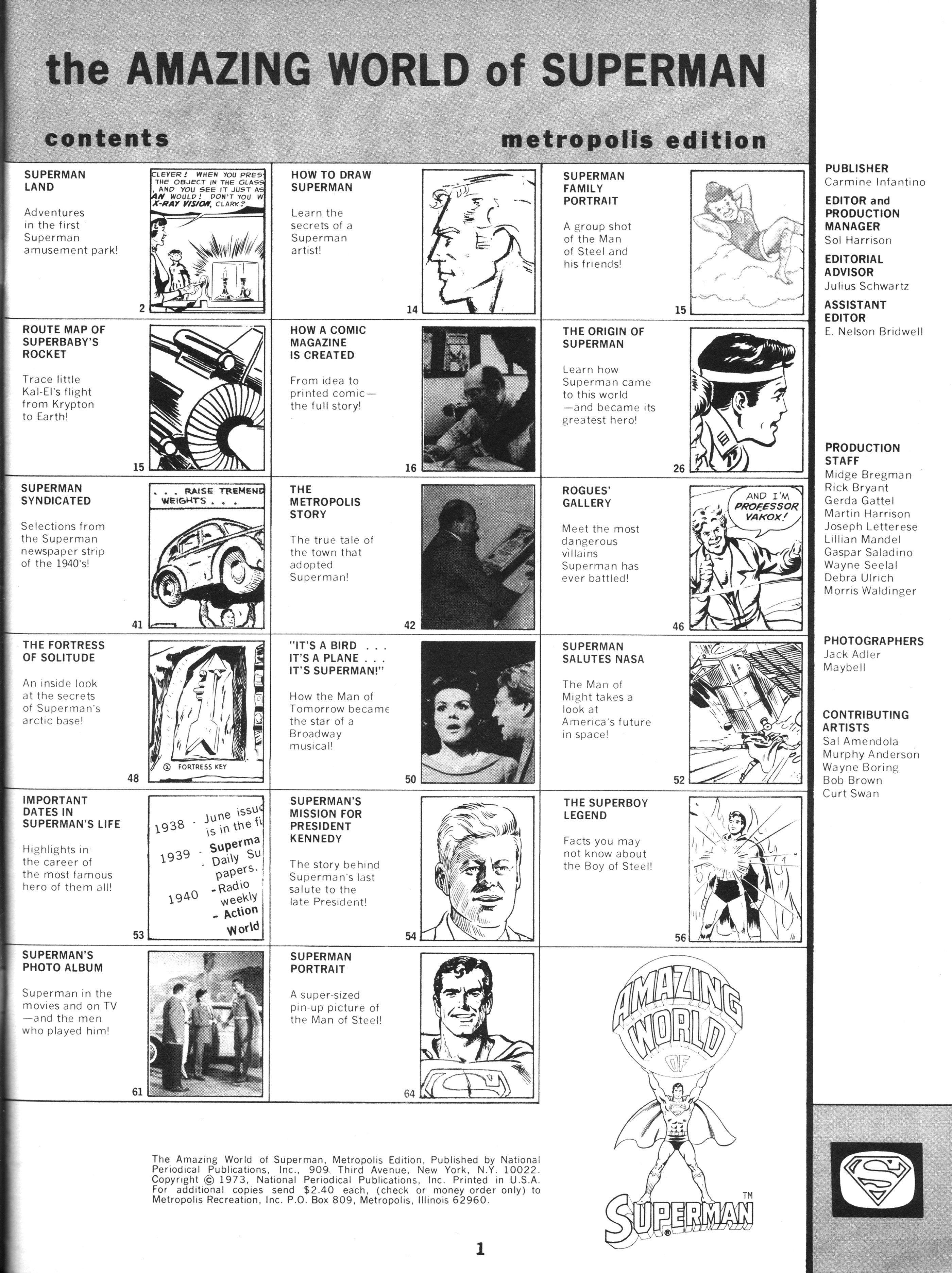 Read online The Amazing World of Superman, Metropolis Edition comic -  Issue # Full - 2