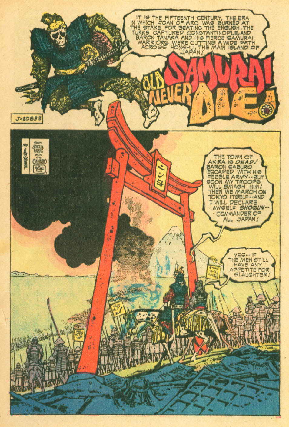 Read online Weird War Tales (1971) comic -  Issue #13 - 13