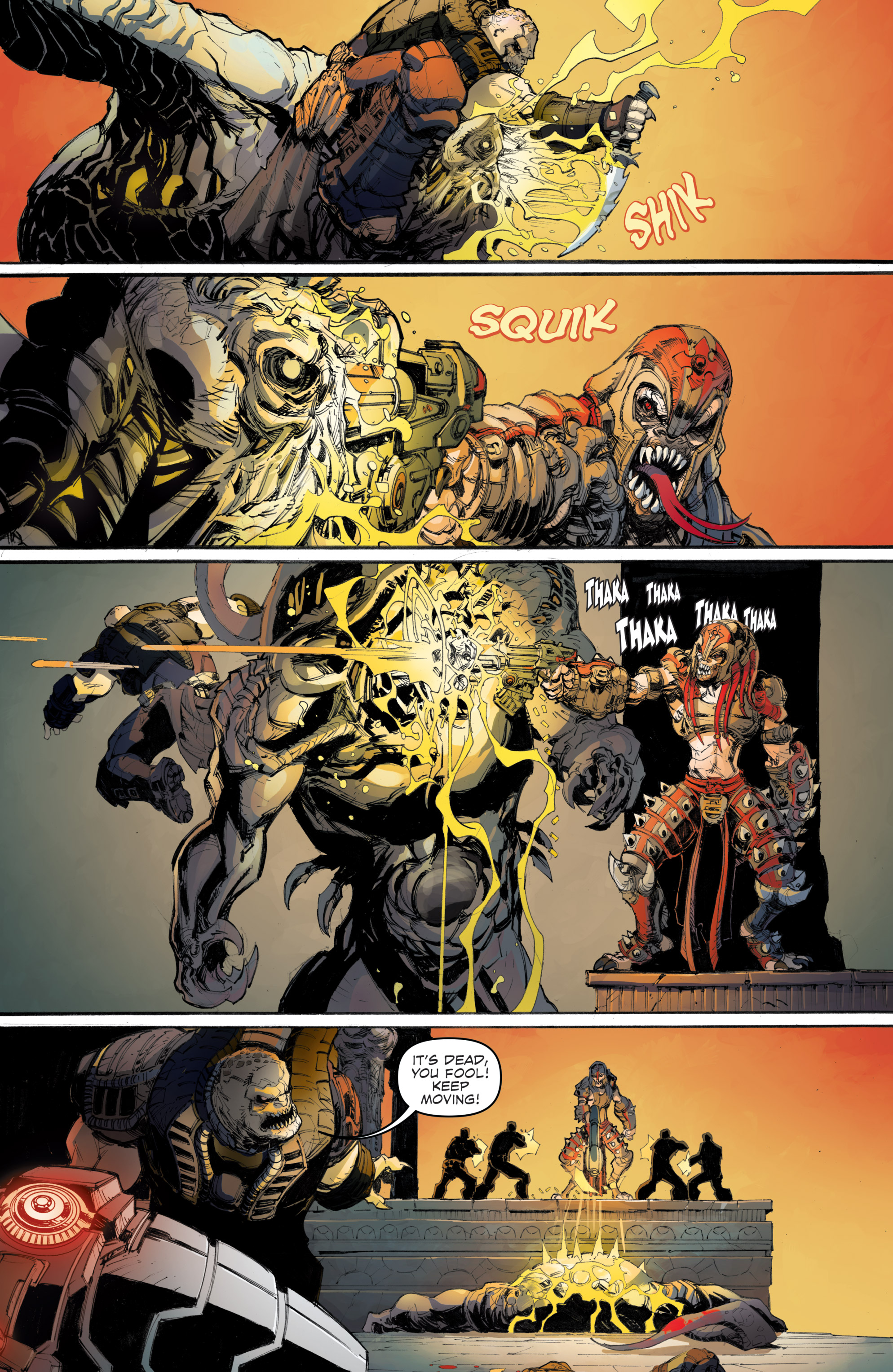 Read online Gears of War: The Rise of RAAM comic -  Issue #1 - 7