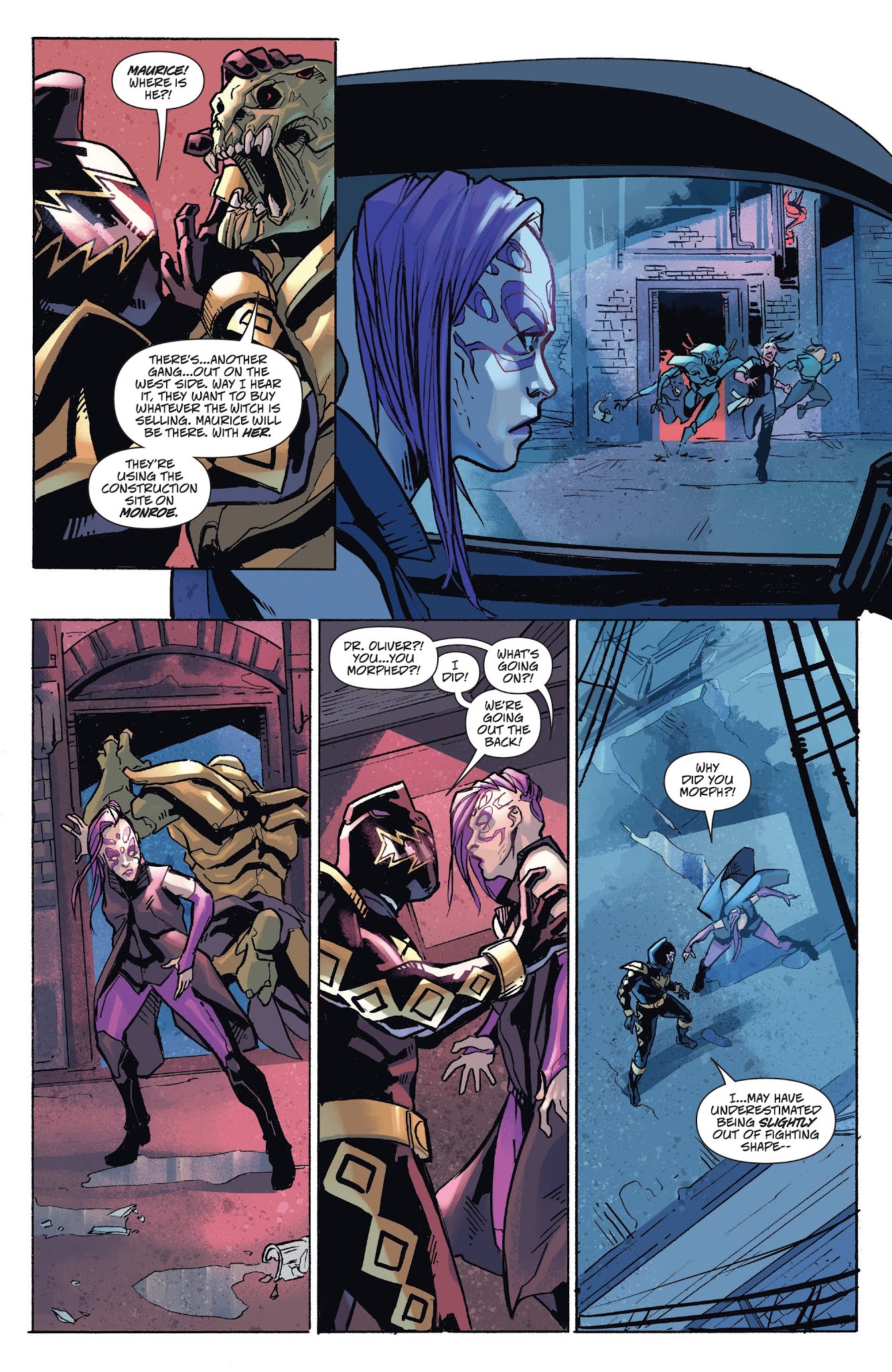 Read online Saban's Power Rangers: Soul of the Dragon comic -  Issue # TPB - 43