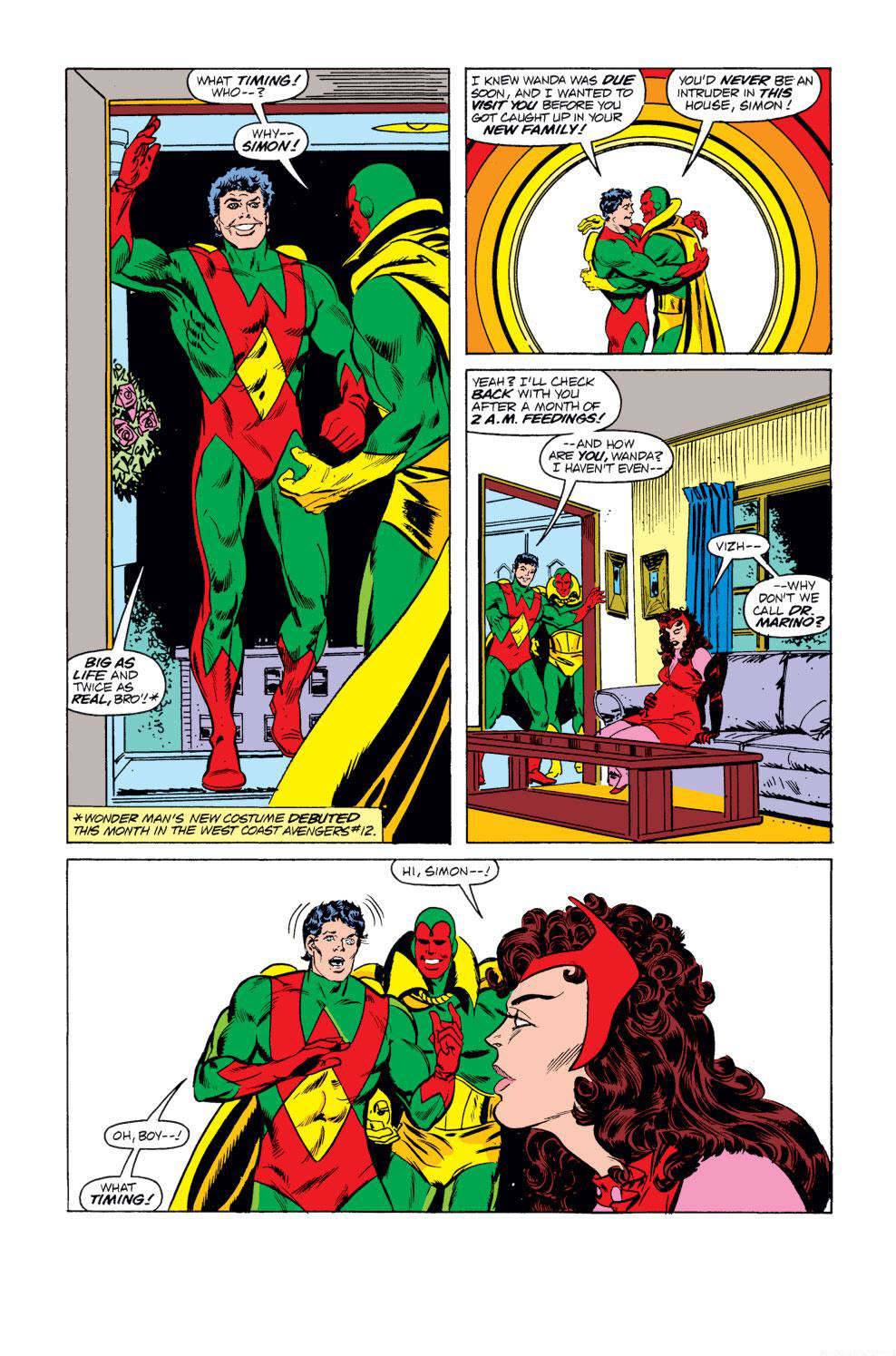 Read online The Vision and the Scarlet Witch (1985) comic -  Issue #12 - 10