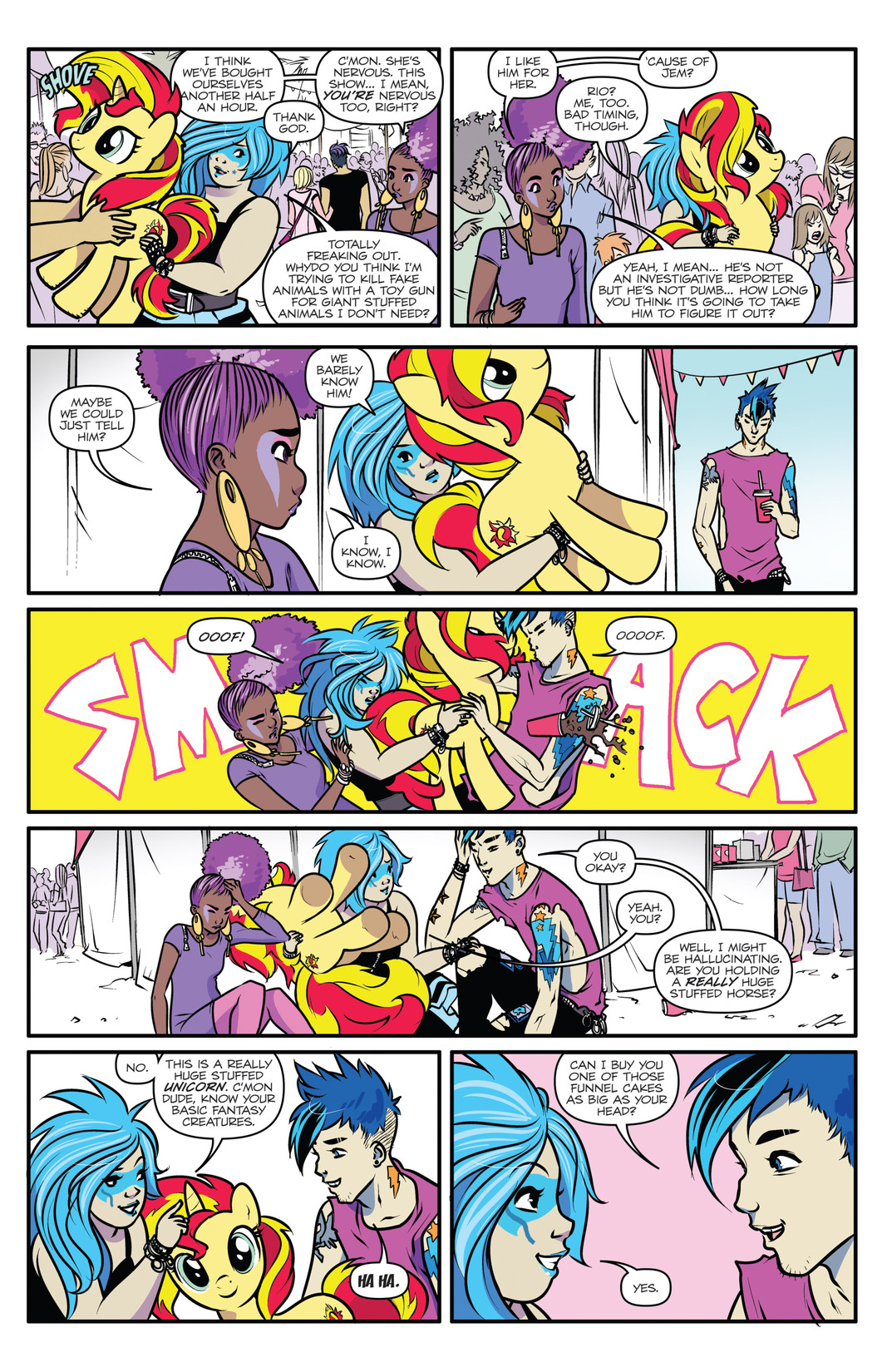 Read online Jem and The Holograms comic -  Issue #5 - 18