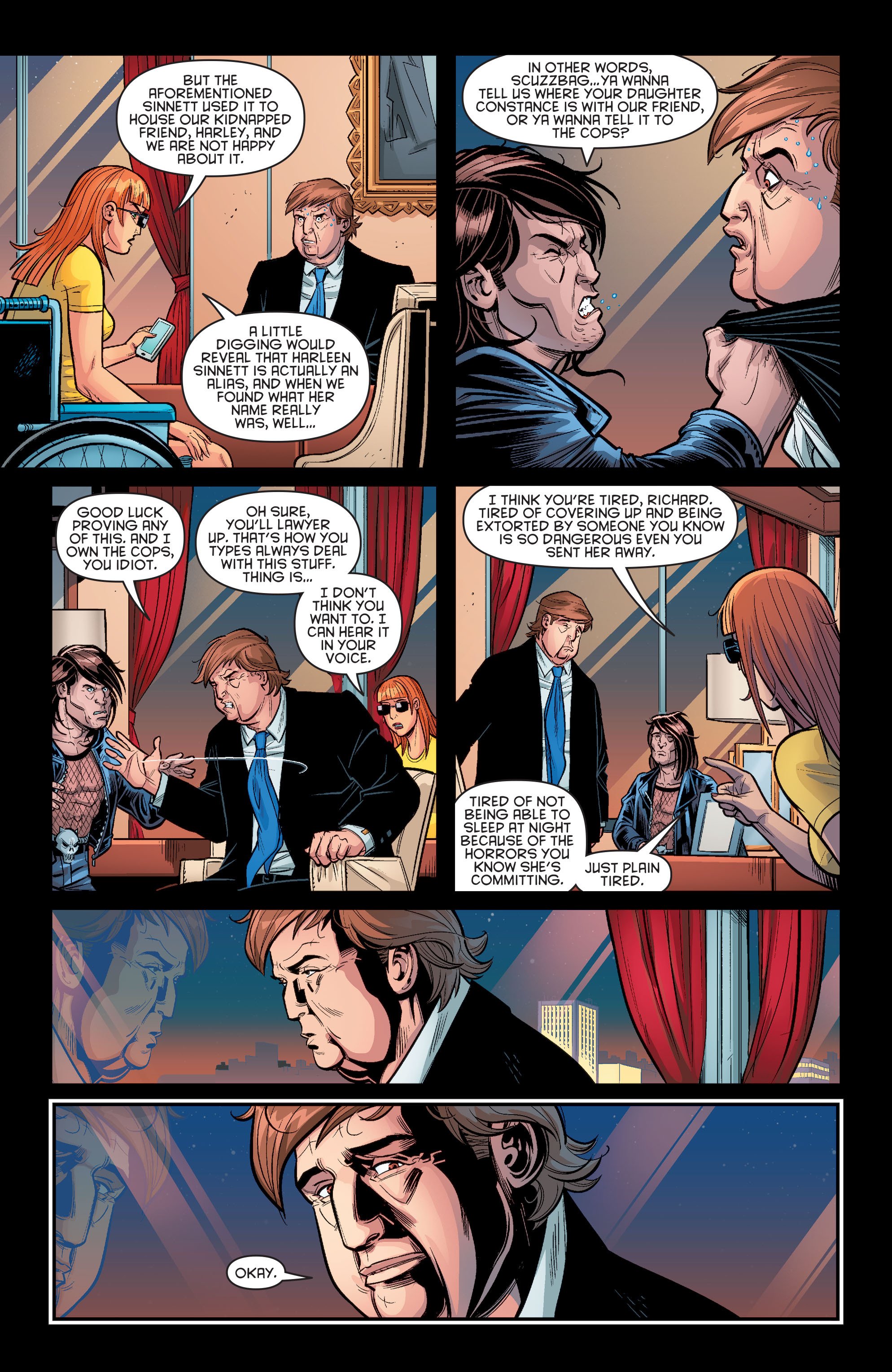 Read online Harley Quinn And Her Gang Of Harleys comic -  Issue #4 - 17