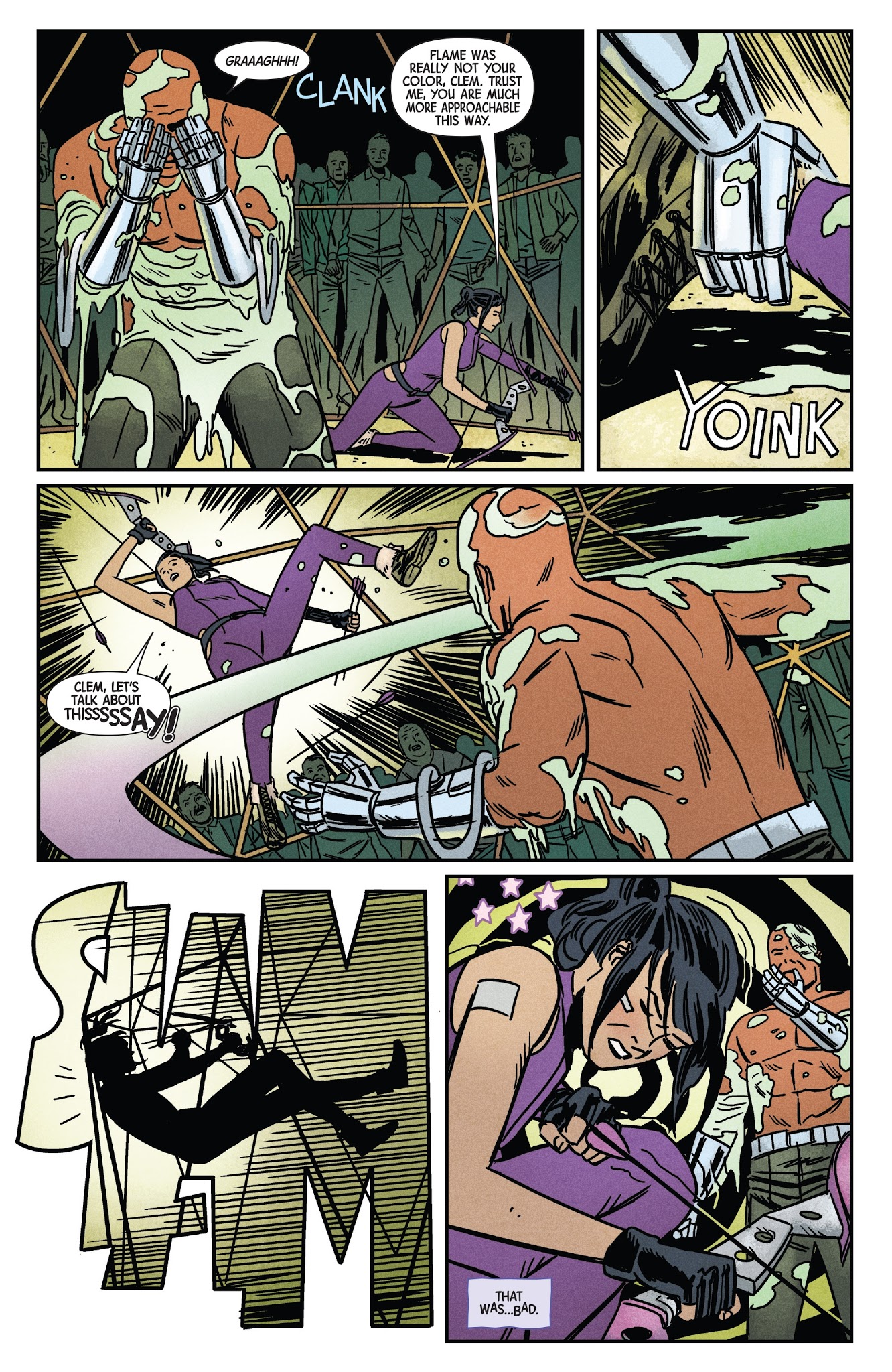 Read online Hawkeye (2016) comic -  Issue #9 - 12