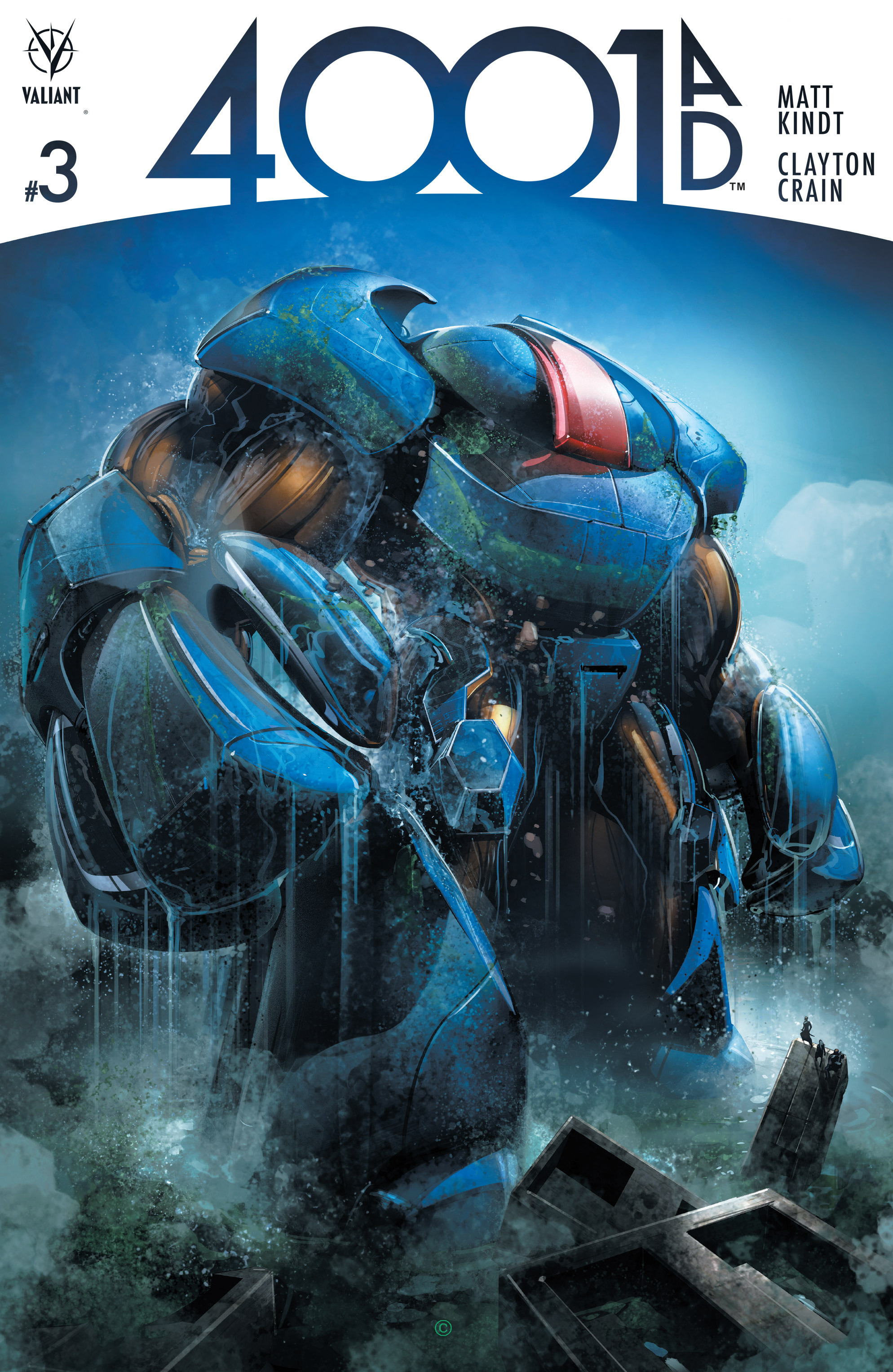 Read online 4001 A.D. comic -  Issue #3 - 1