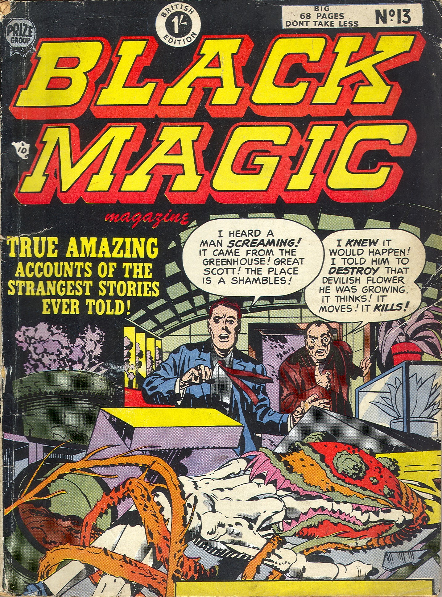 Read online Black Magic (1950) comic -  Issue #19 - 2