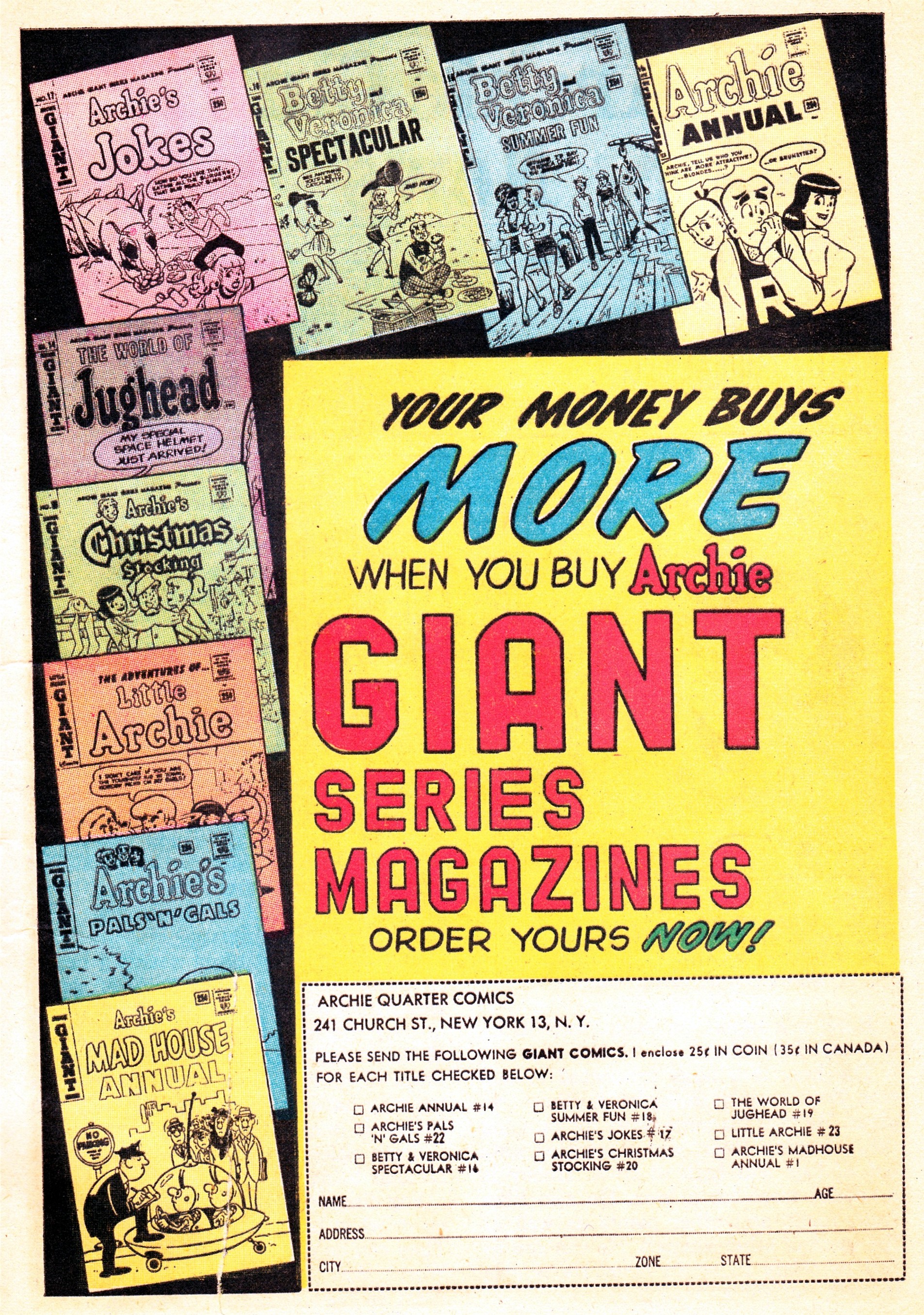 Read online Archie's Pals 'N' Gals (1952) comic -  Issue #21 - 25