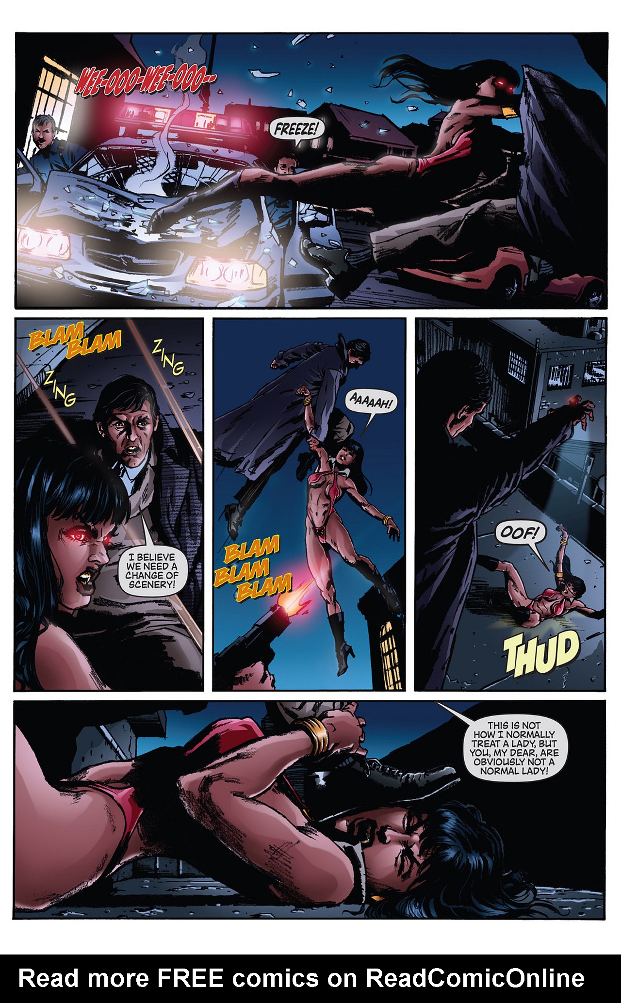 Read online Dark Shadows/Vampirella comic -  Issue #2 - 6