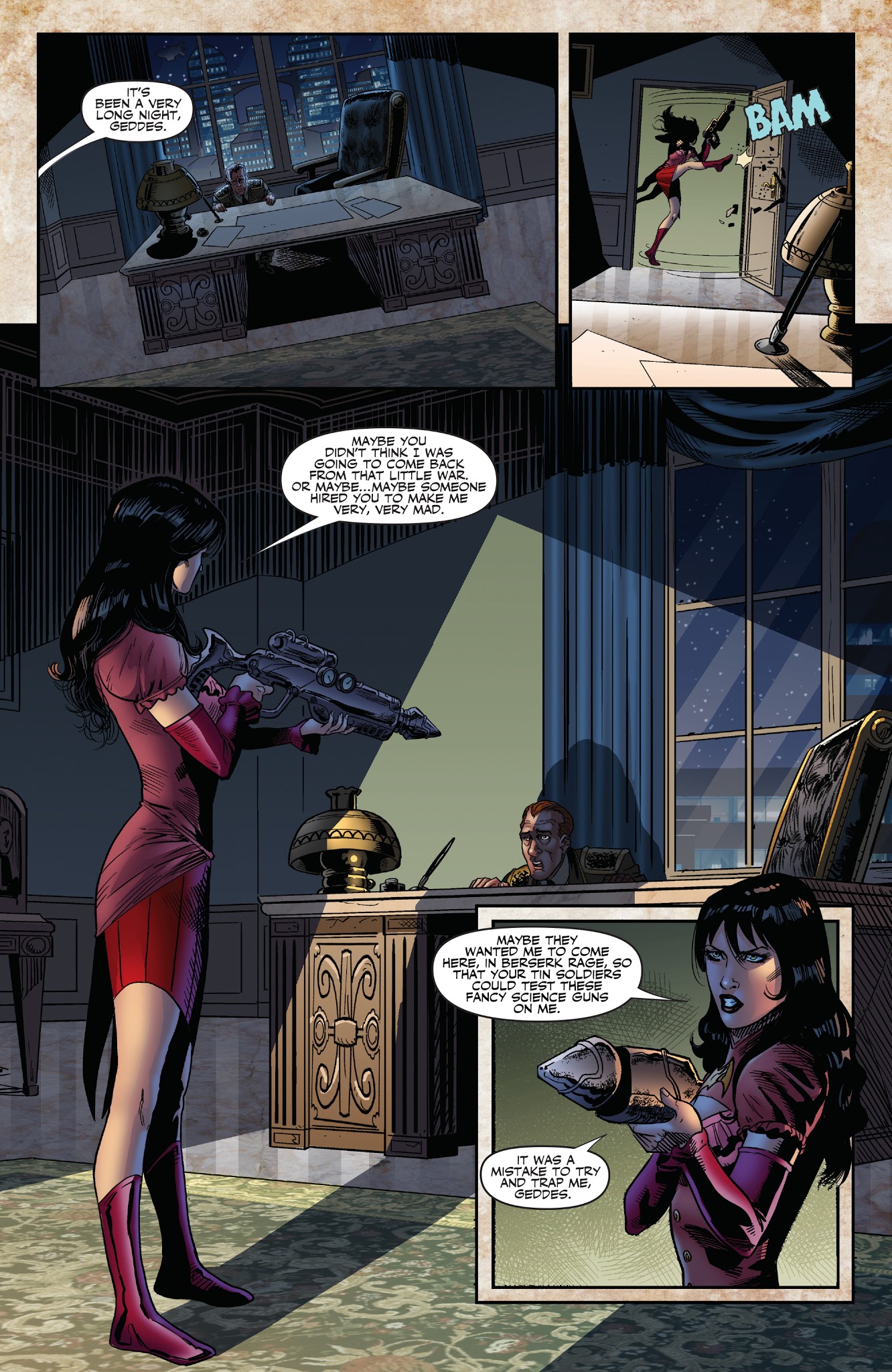Read online Legenderry: Vampirella comic -  Issue # _TPB - 24