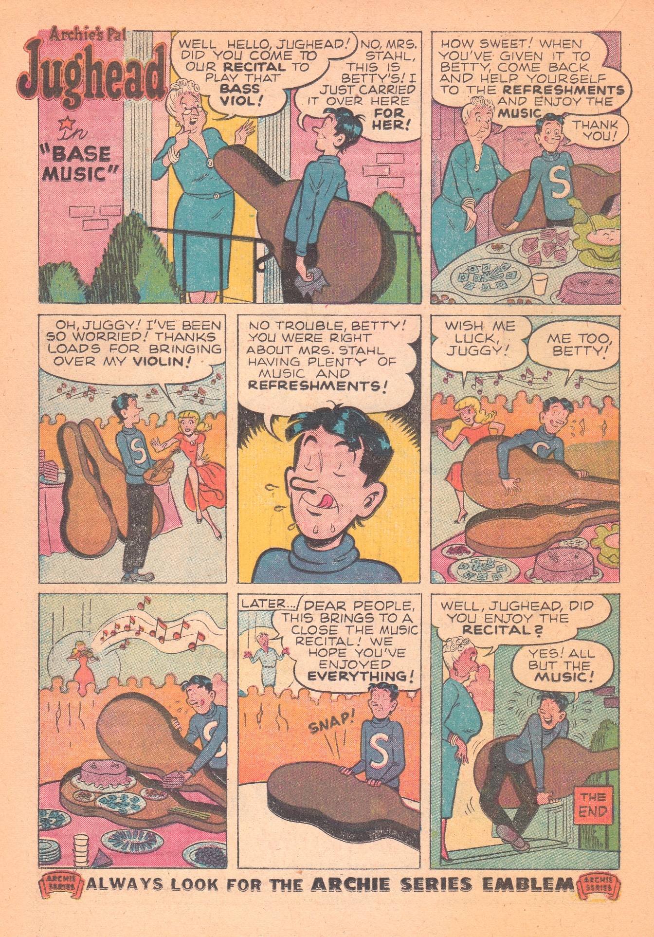 Read online Archie's Pal Jughead comic -  Issue #33 - 20