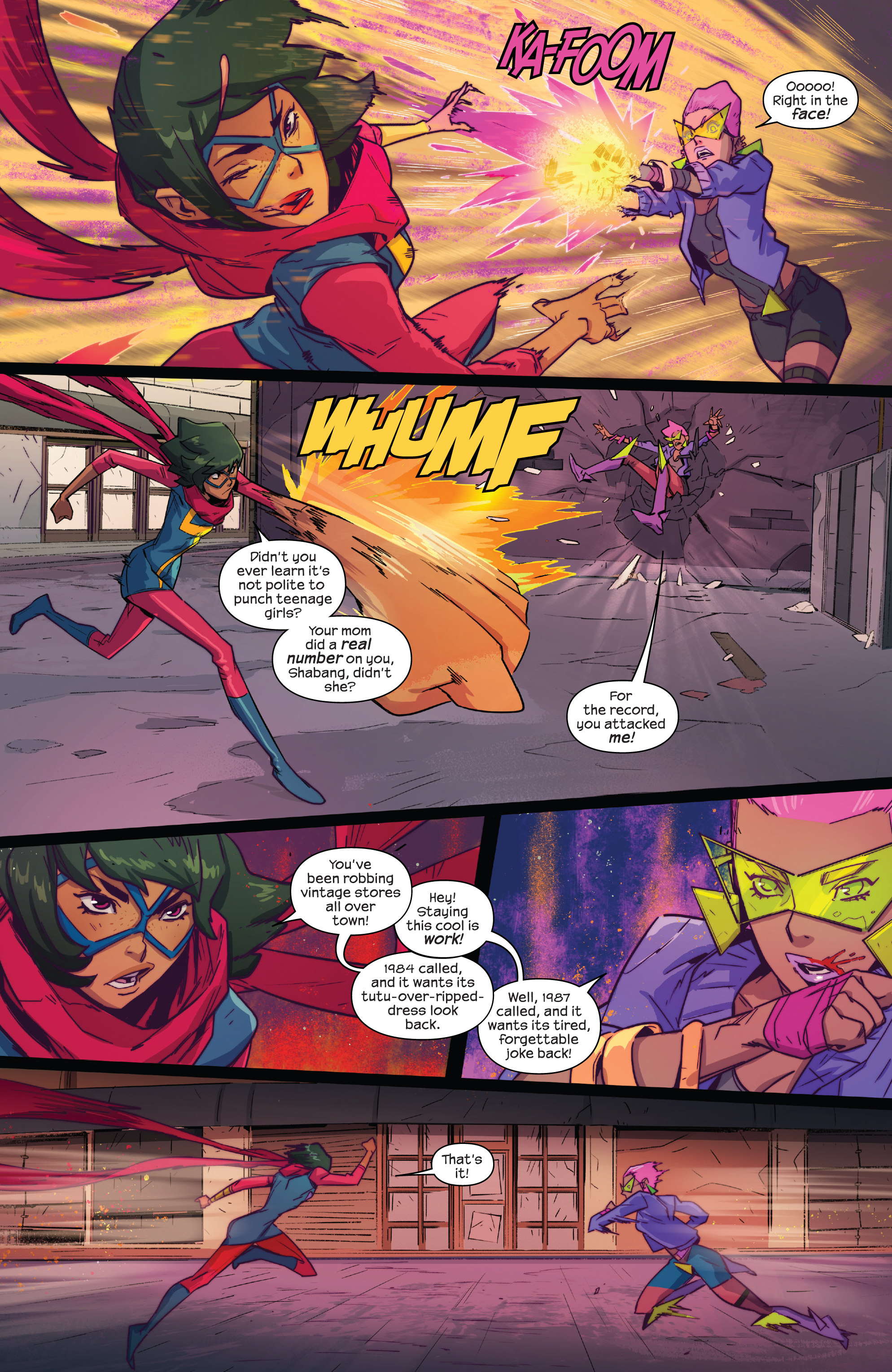 Read online Magnificent Ms. Marvel comic -  Issue # Annual 1 - 16
