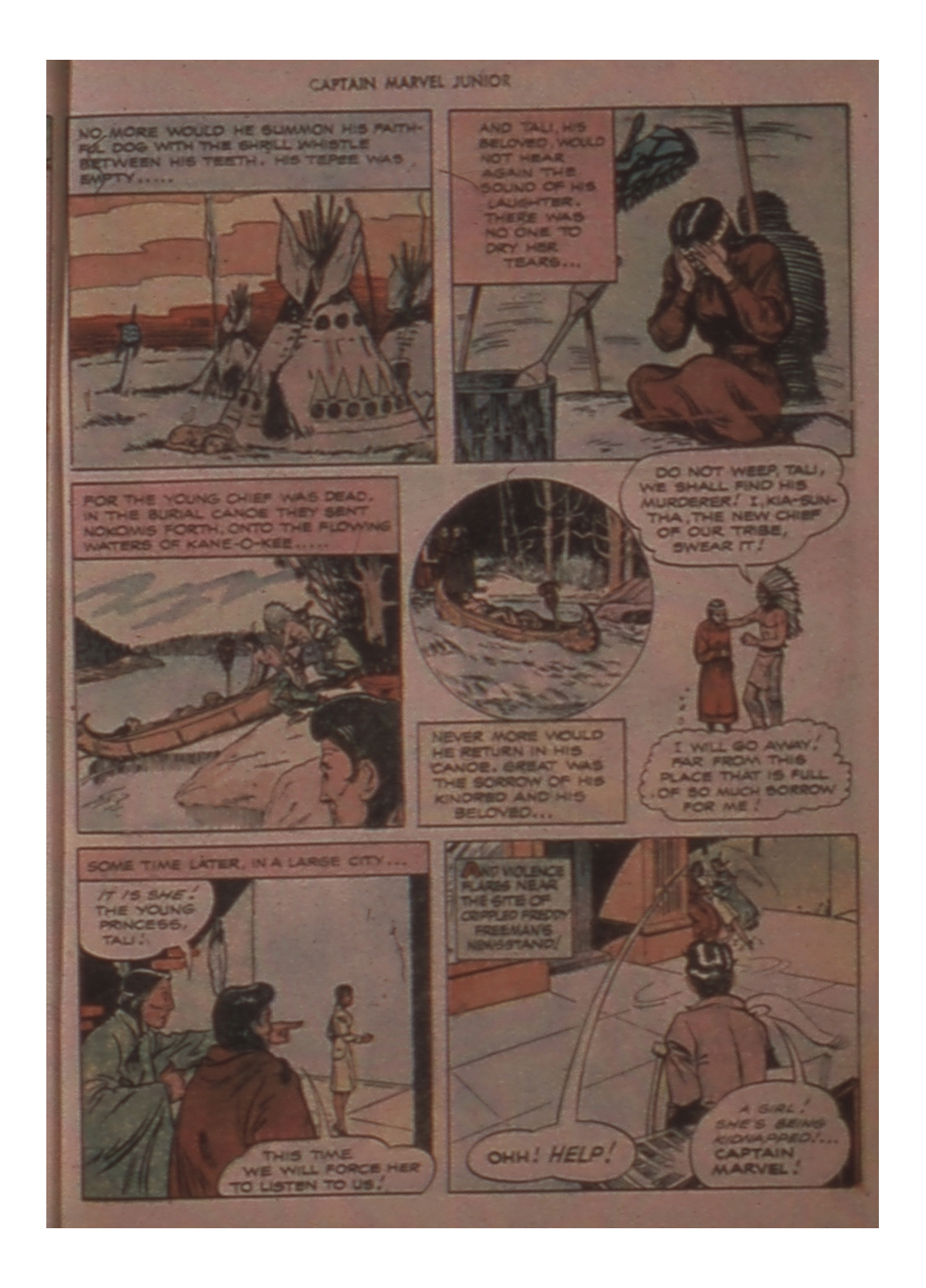 Read online Captain Marvel, Jr. comic -  Issue #56 - 17