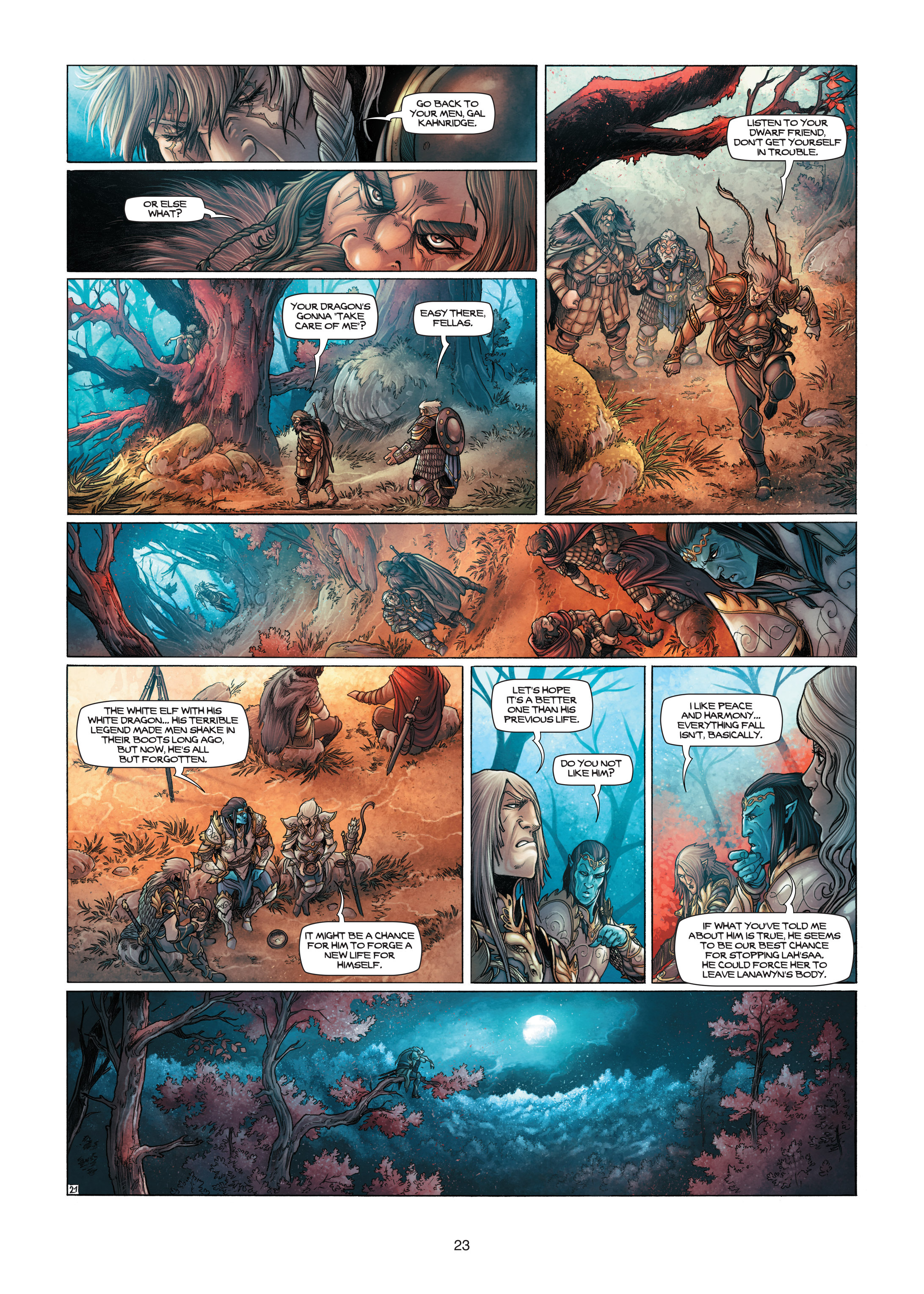 Read online Elves comic -  Issue #13 - 23
