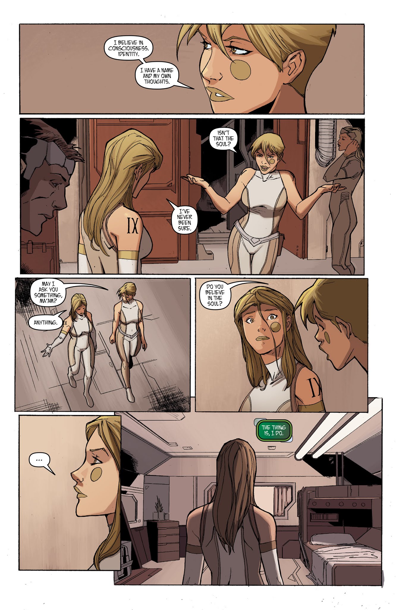 Read online Aphrodite IX: Ares comic -  Issue # Full - 28