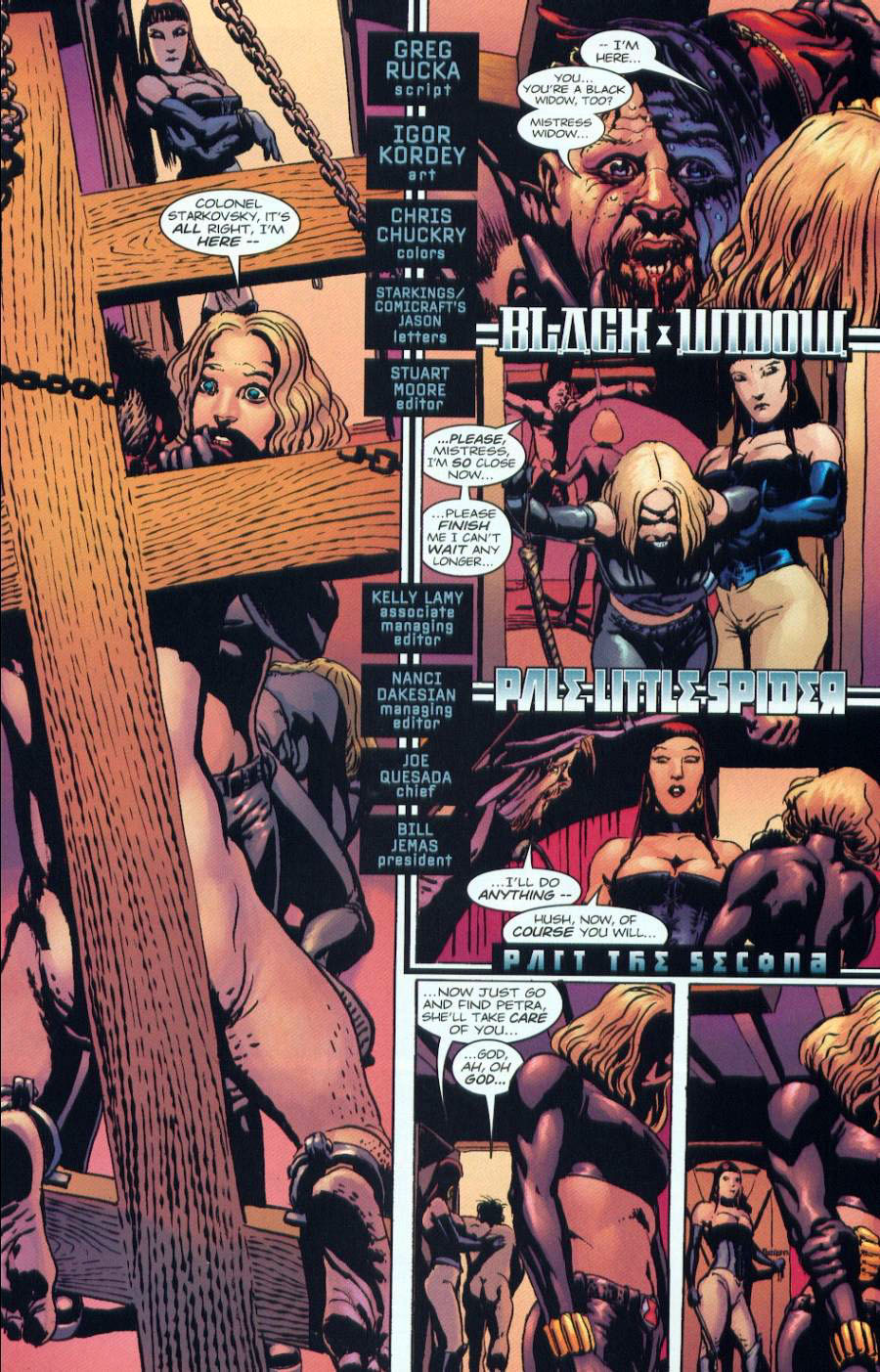 Read online Black Widow: Pale Little Spider comic -  Issue #2 - 6