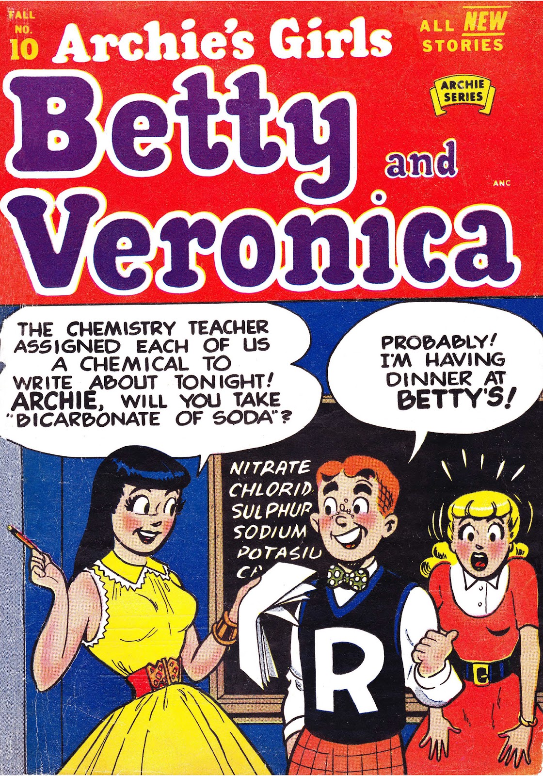 Archie's Girls Betty and Veronica issue 10 - Page 1