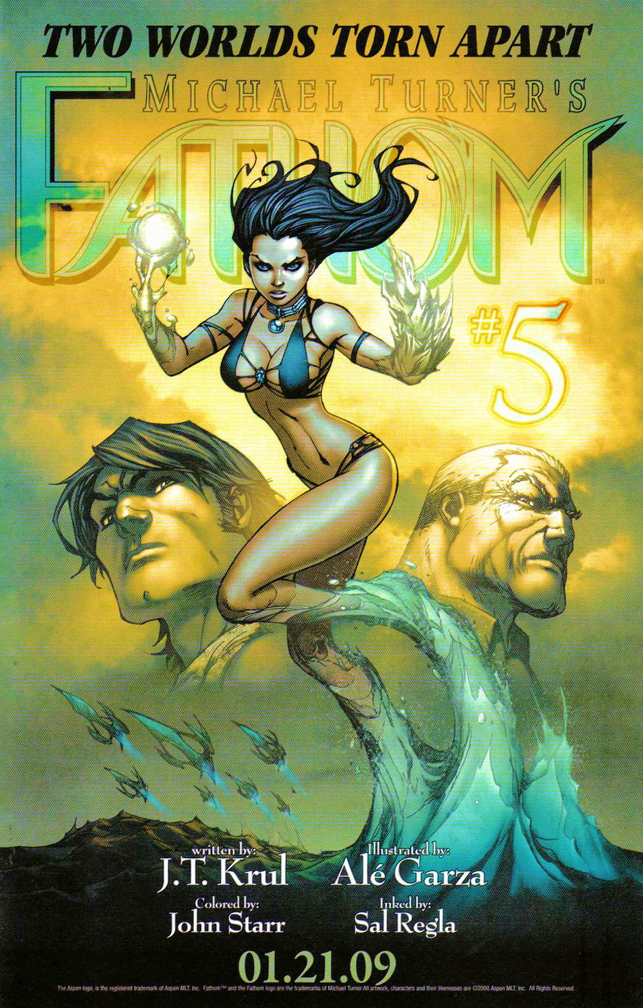 Read online Fathom (2008) comic -  Issue #4 - 25