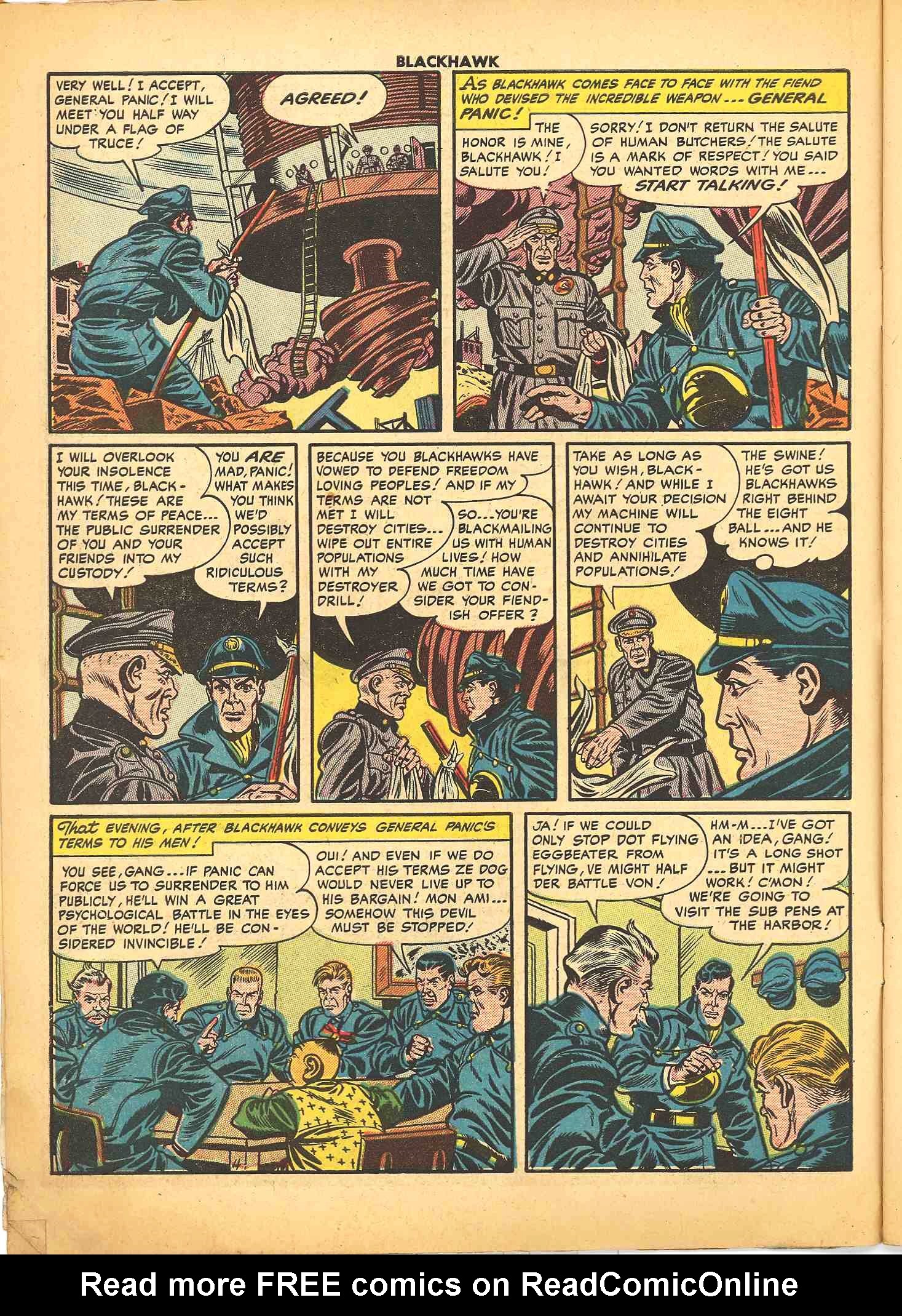 Read online Blackhawk (1957) comic -  Issue #79 - 6