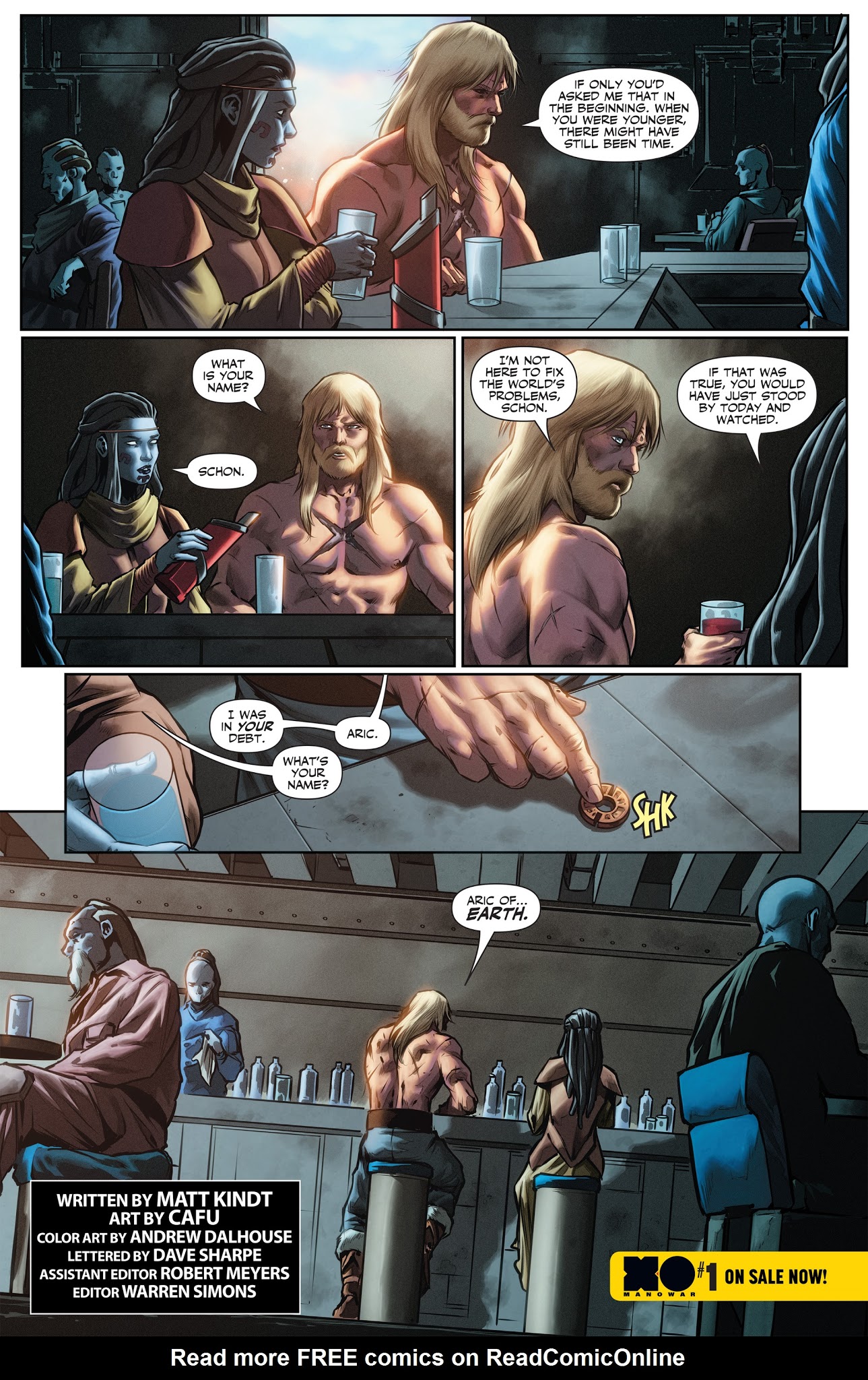 Read online Free Comic Book Day 2017 comic -  Issue # X-O Manowar - 7