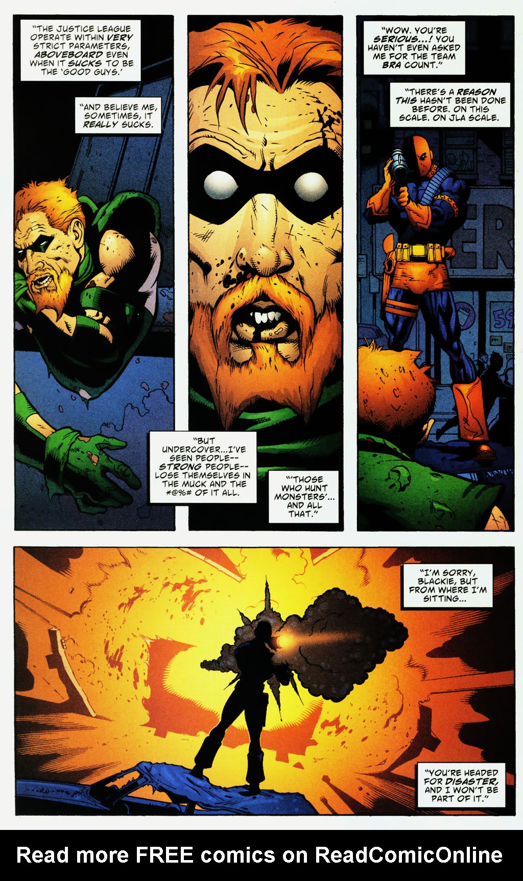 Read online Justice League Elite comic -  Issue #1 - 12