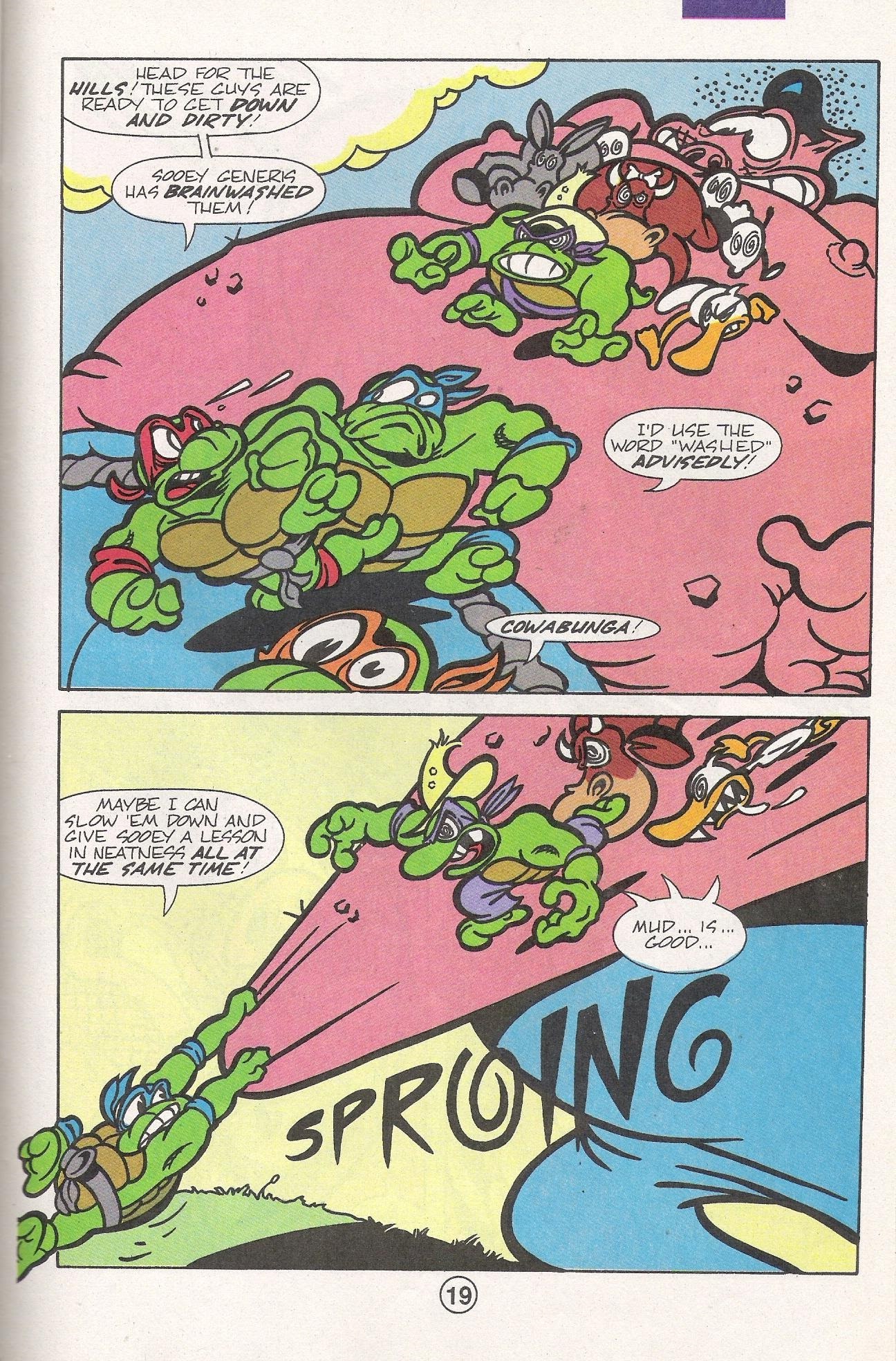 Read online Teenage Mutant Ninja Turtles Adventures (1989) comic -  Issue # _Special 4 - 53