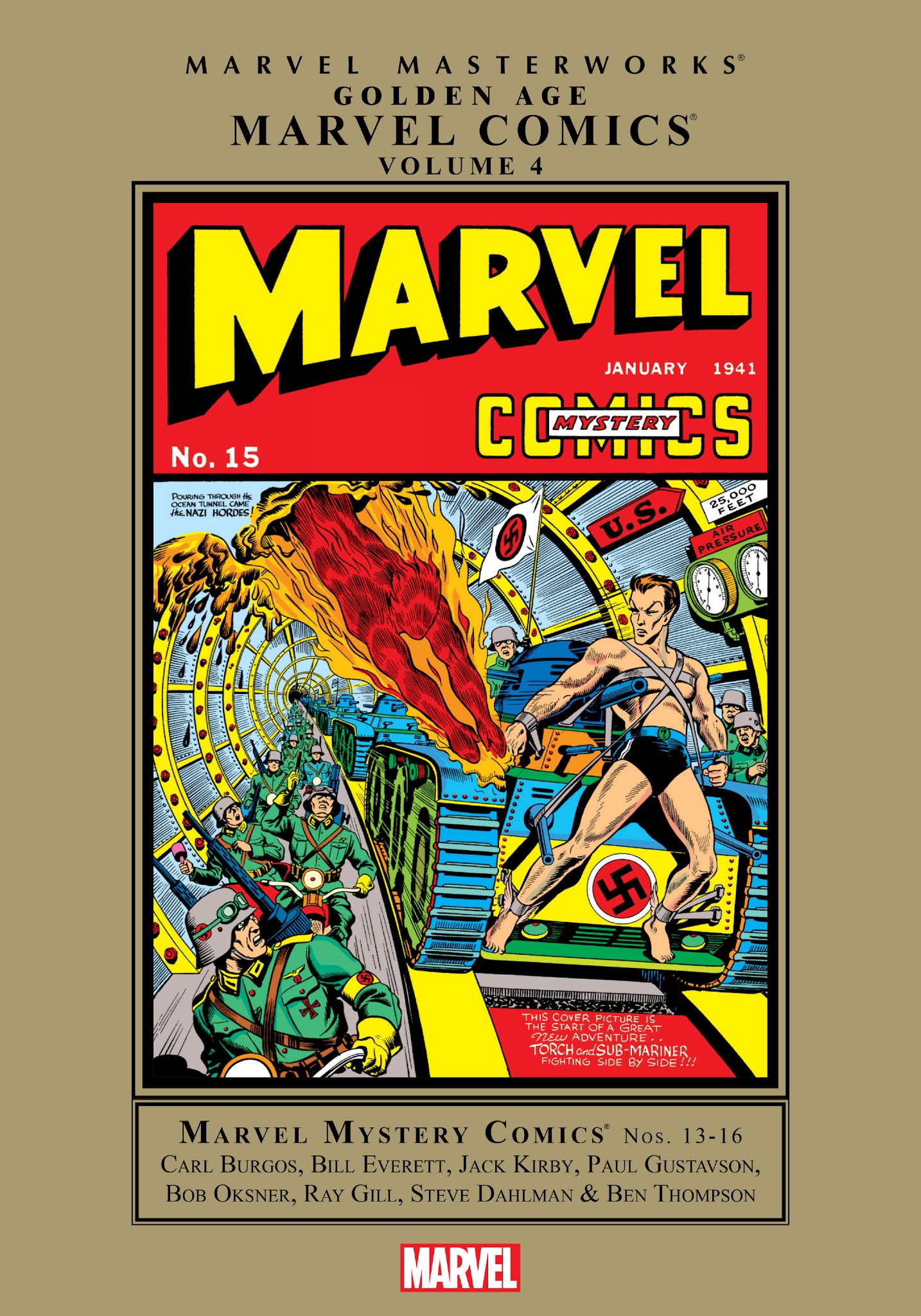 Read online Marvel Masterworks: Golden Age Marvel Comics comic -  Issue # TPB 4 (Part 1) - 1