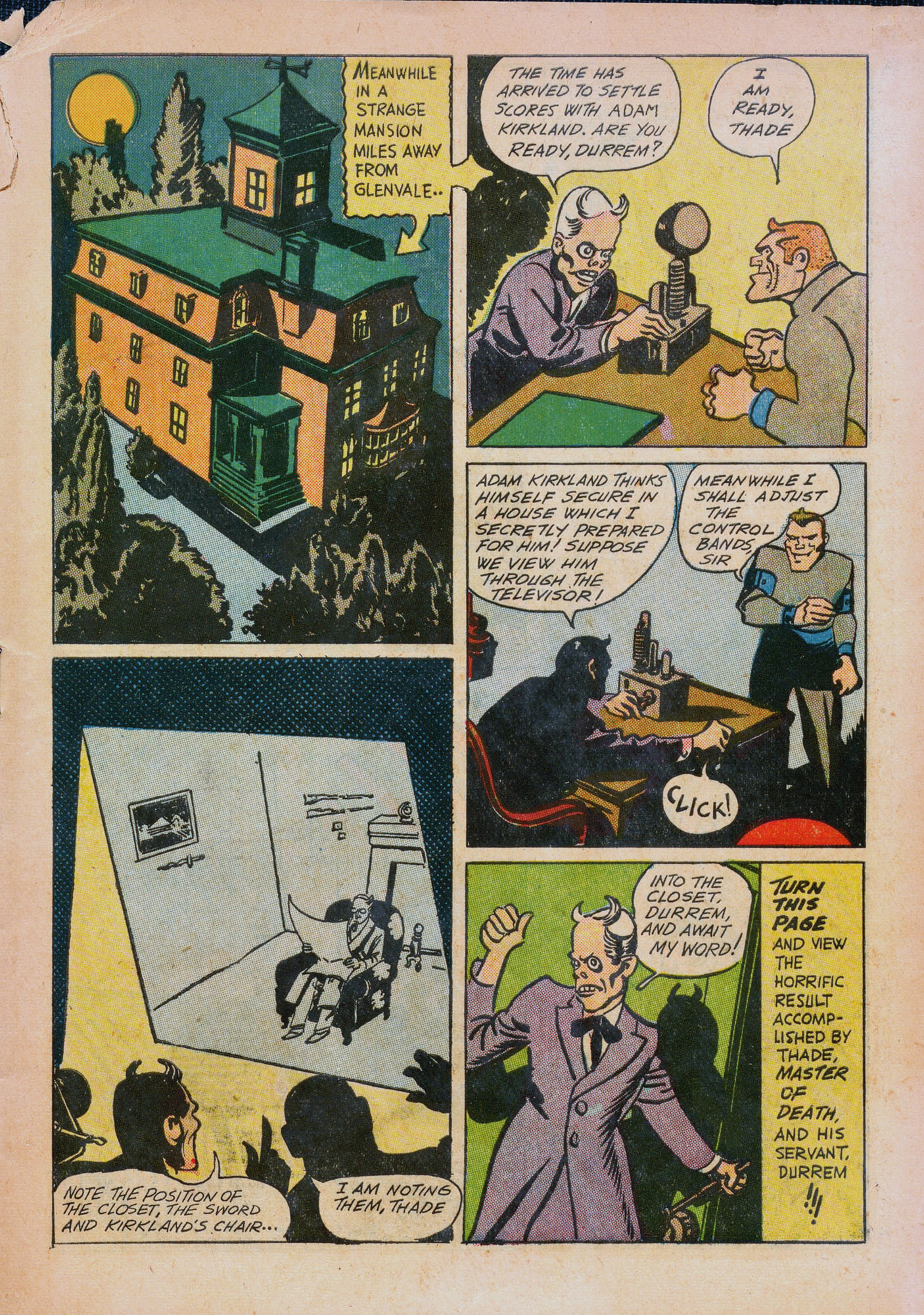 Read online Shadow Comics comic -  Issue #35 - 5