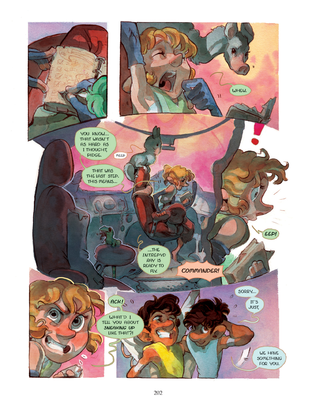 Read online Amelia Erroway: Castaway Commander comic -  Issue # TPB (Part 2) - 96