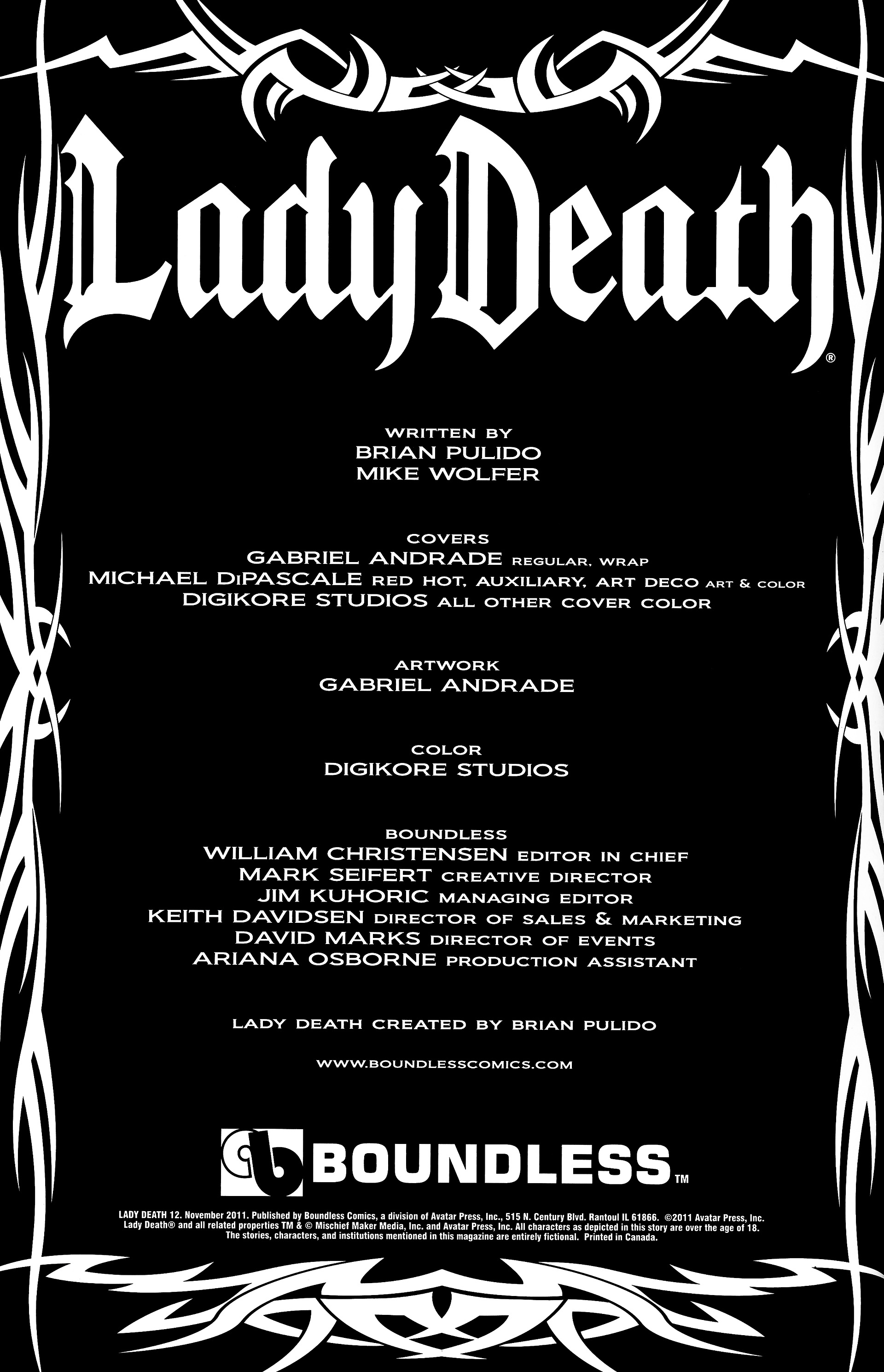 Read online Lady Death (2010) comic -  Issue #12 - 5