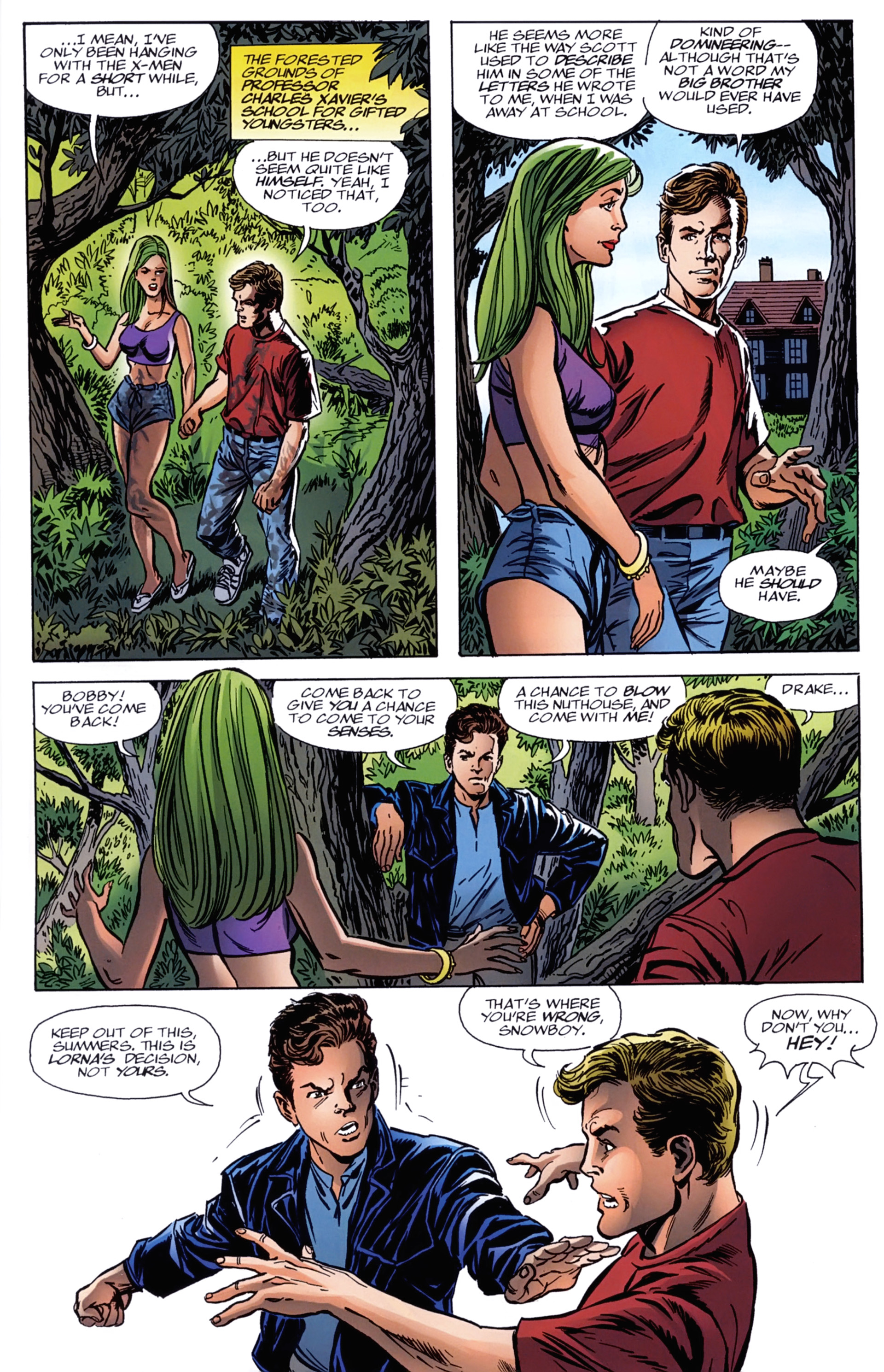 Read online X-Men: Hidden Years comic -  Issue #1 - 29