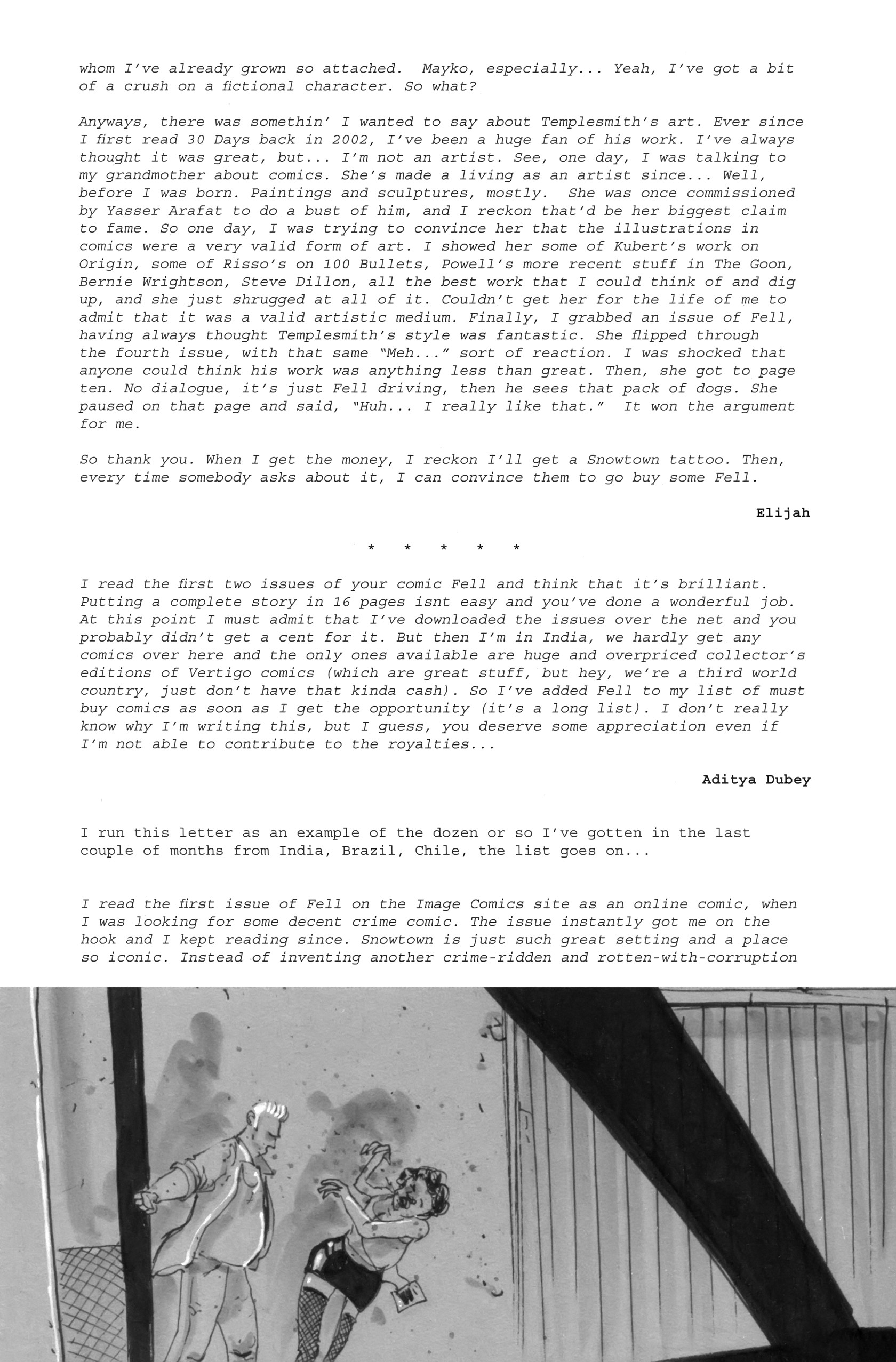 Read online Fell comic -  Issue #8 - 21