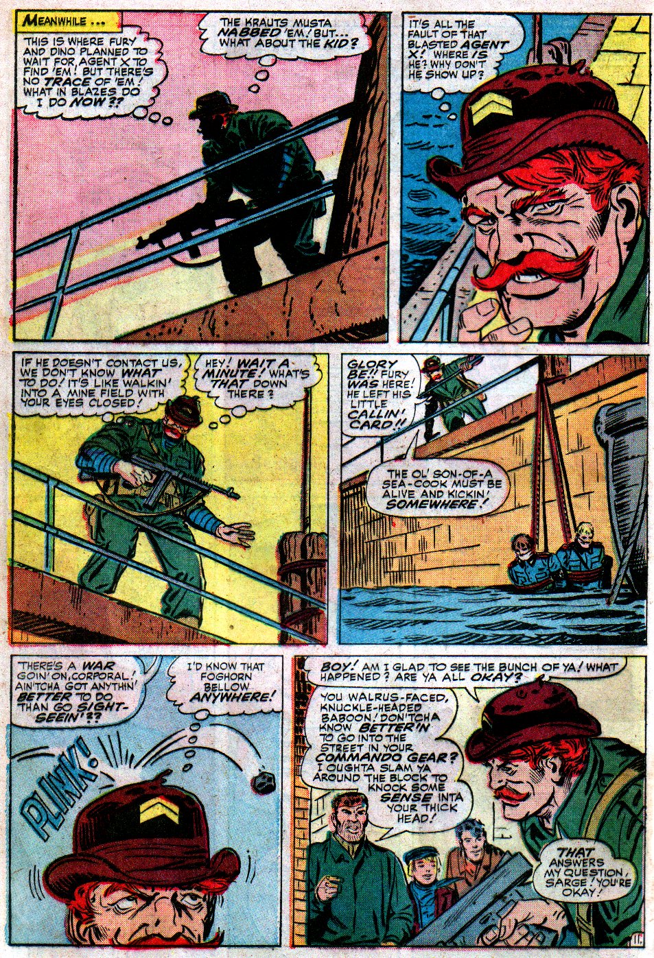 Read online Sgt. Fury comic -  Issue #15 - 16