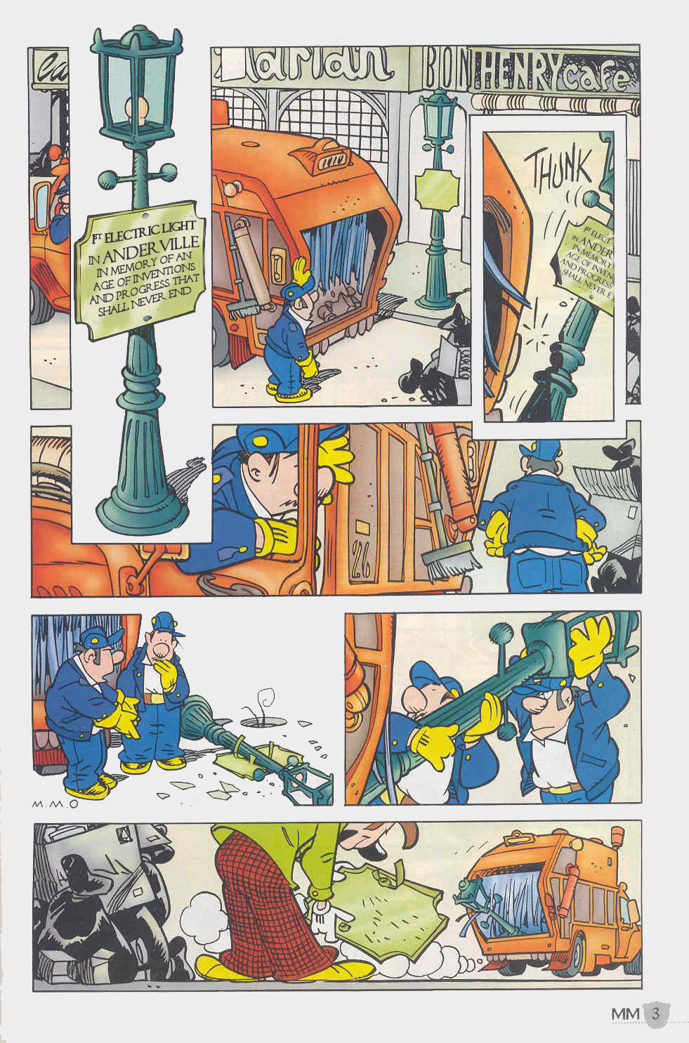 Read online Mickey Mouse Mystery Magazine comic -  Issue #0 - 3