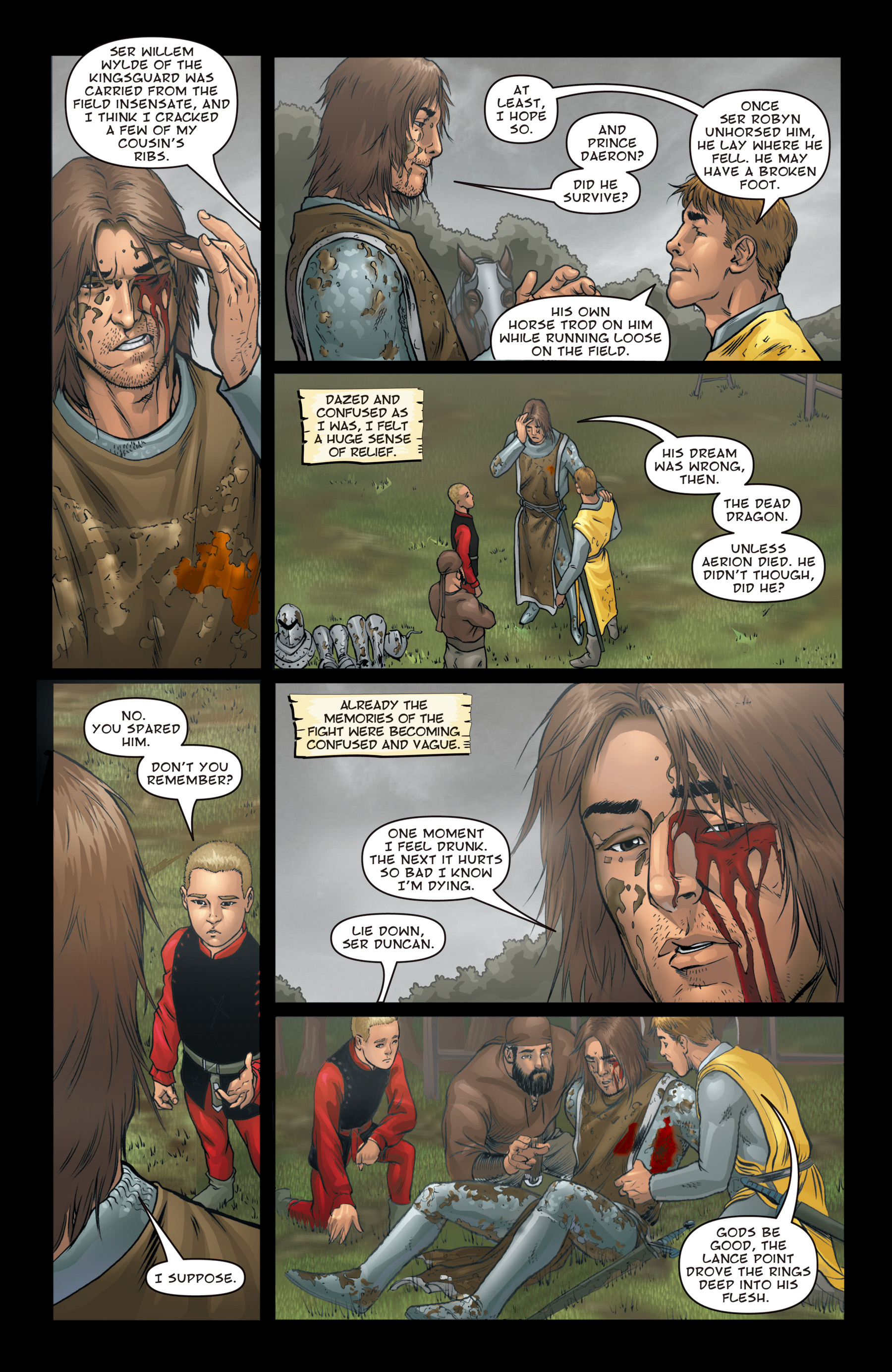 Read online The Hedge Knight: The Graphic Novel comic -  Issue # Full - 144